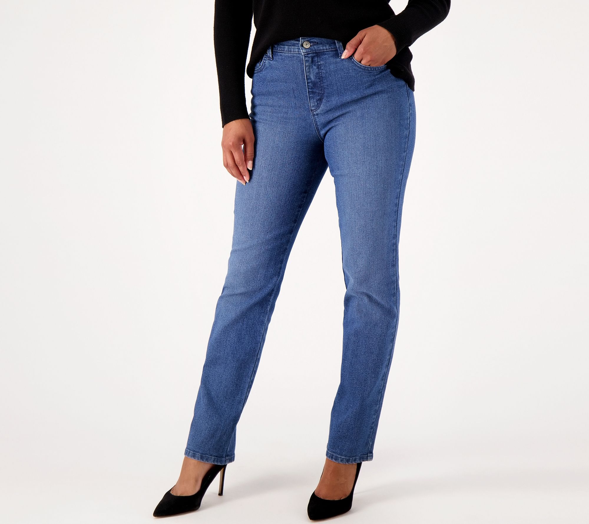 Gloria Vanderbilt Amanda jeans Size 8 Tapered Leg Classic Rise