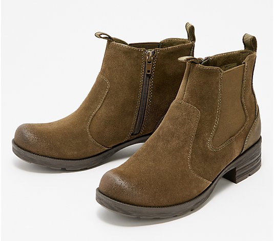 "As Is" Earth Origins Suede Chelsea Boots- Roxana