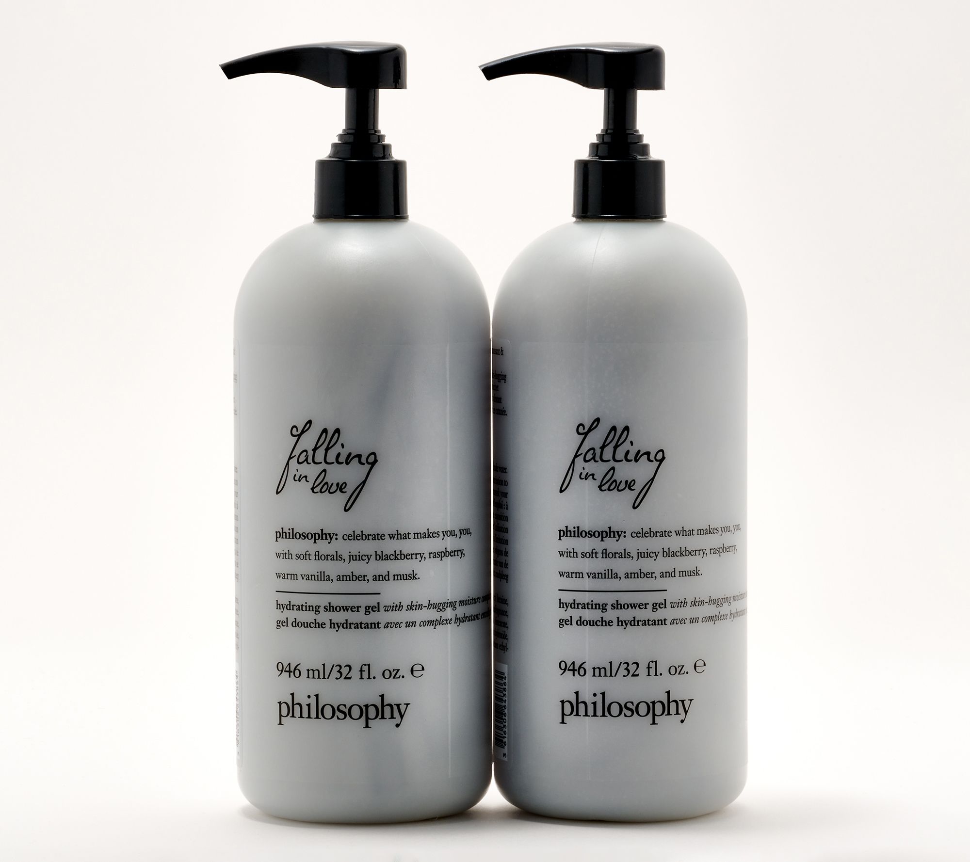 philosophy supersize grace & love shower gel 32oz duo
