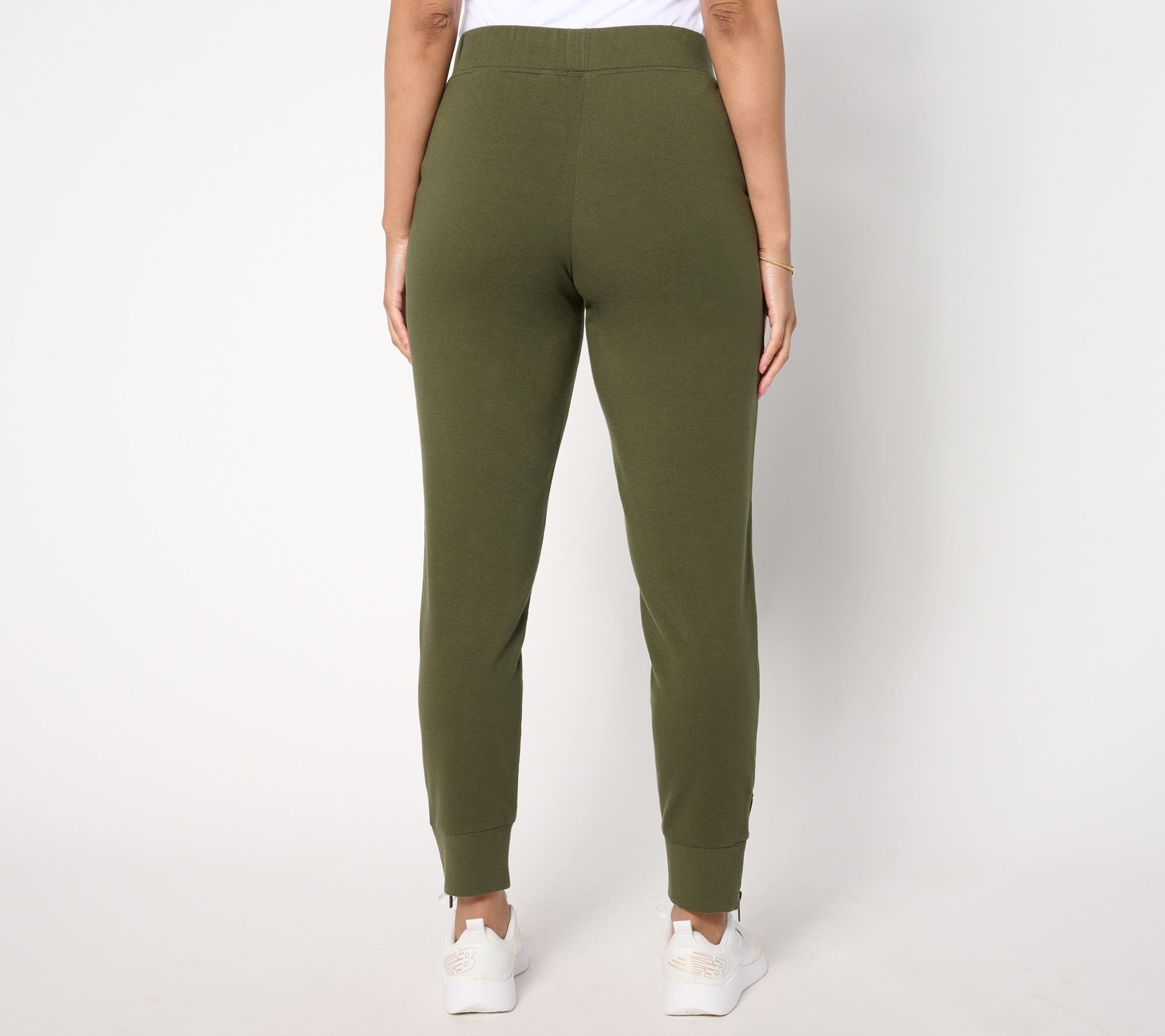 Denim & Co. Active Regular French Terry Jogger - QVC.com