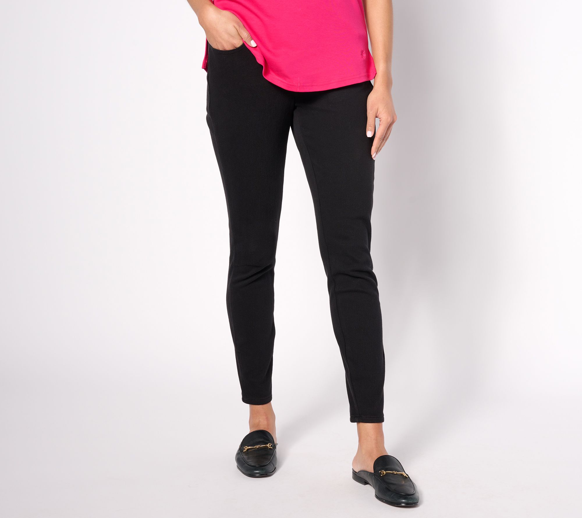 "As Is" Belle by Kim Gravel Tall Flexibelle Crossover High Waist Leggings