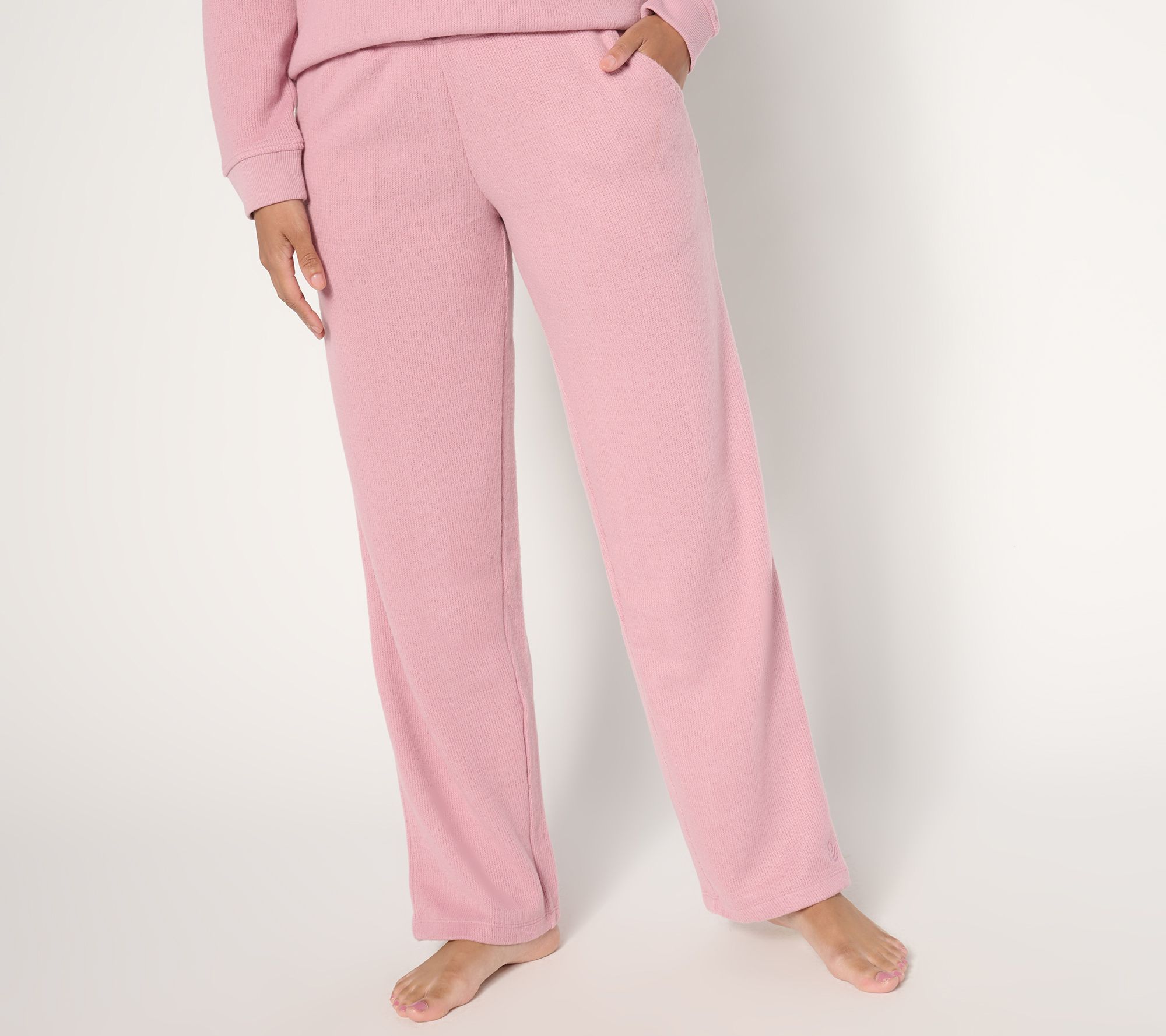 Cuddl Duds Jersey Back Sweater Lounge Pant