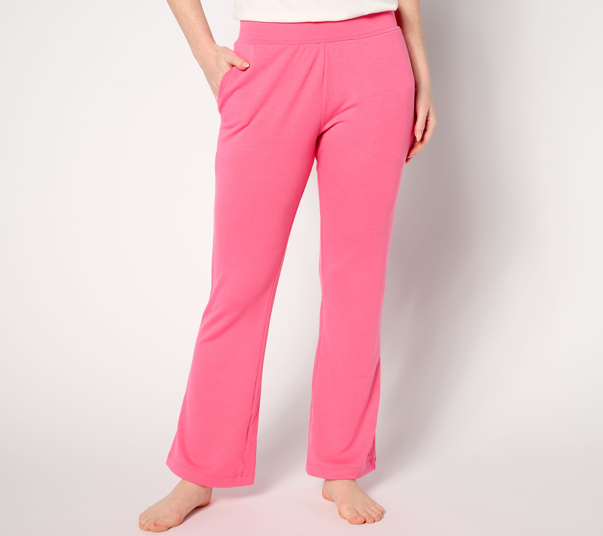"As Is" Cuddl Duds Lightweight Comfort Bootcut Pants