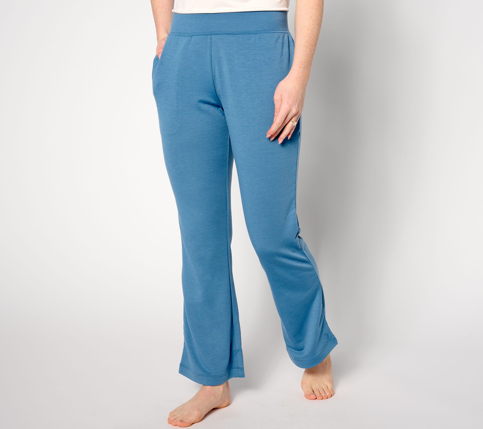"As Is" Cuddl Duds Lightweight Comfort Bootcut Pants