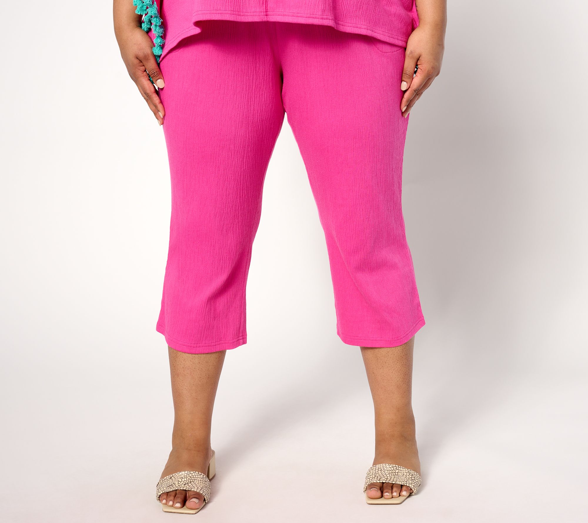 "As Is" Belle by Kim Gravel Pet Packabelle Take Me Away Crop Pant