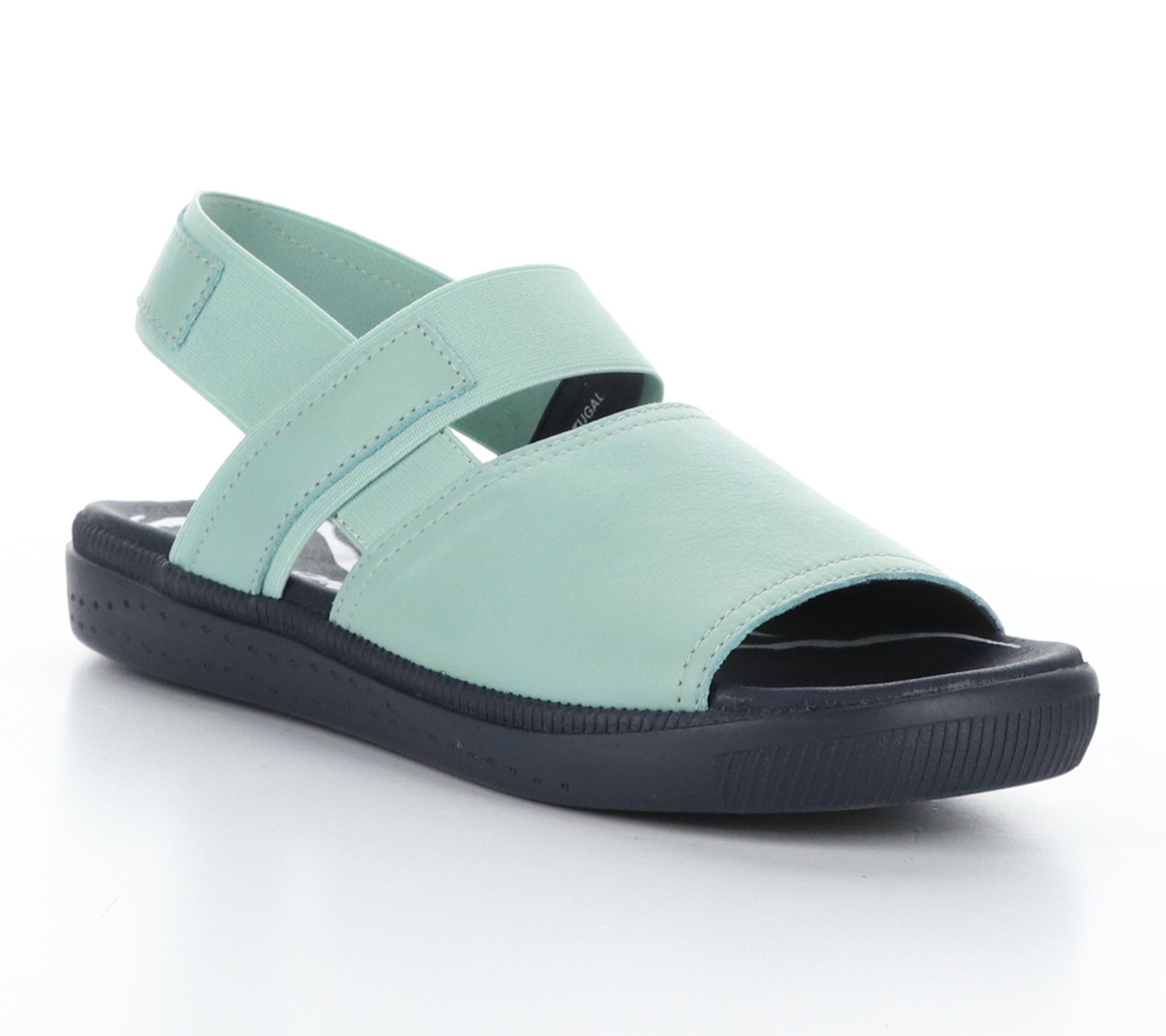 Softino's Smooth Leather Pull-On Sandal