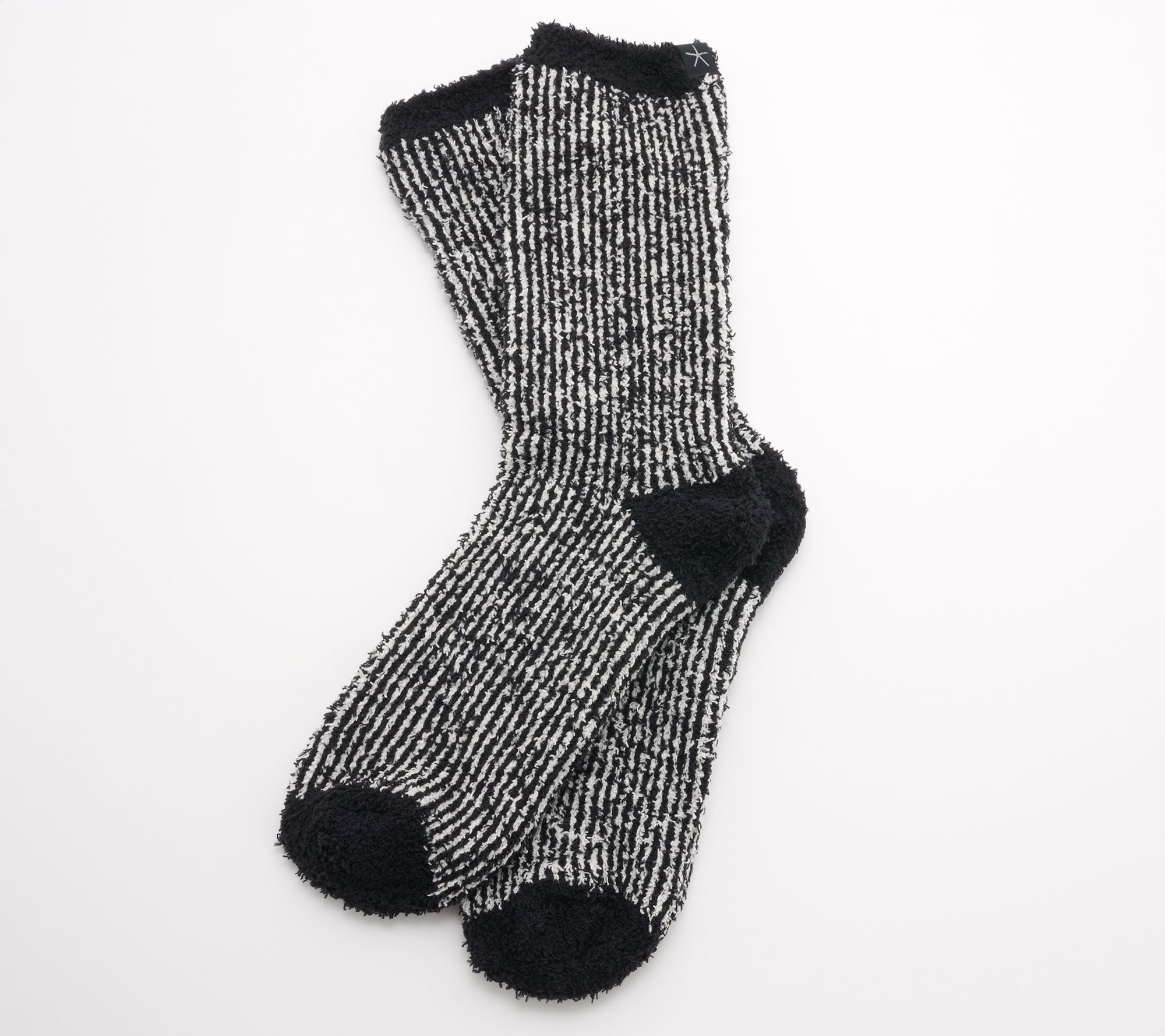 Barefoot Dreams CozyChic Rib Contrast Socks