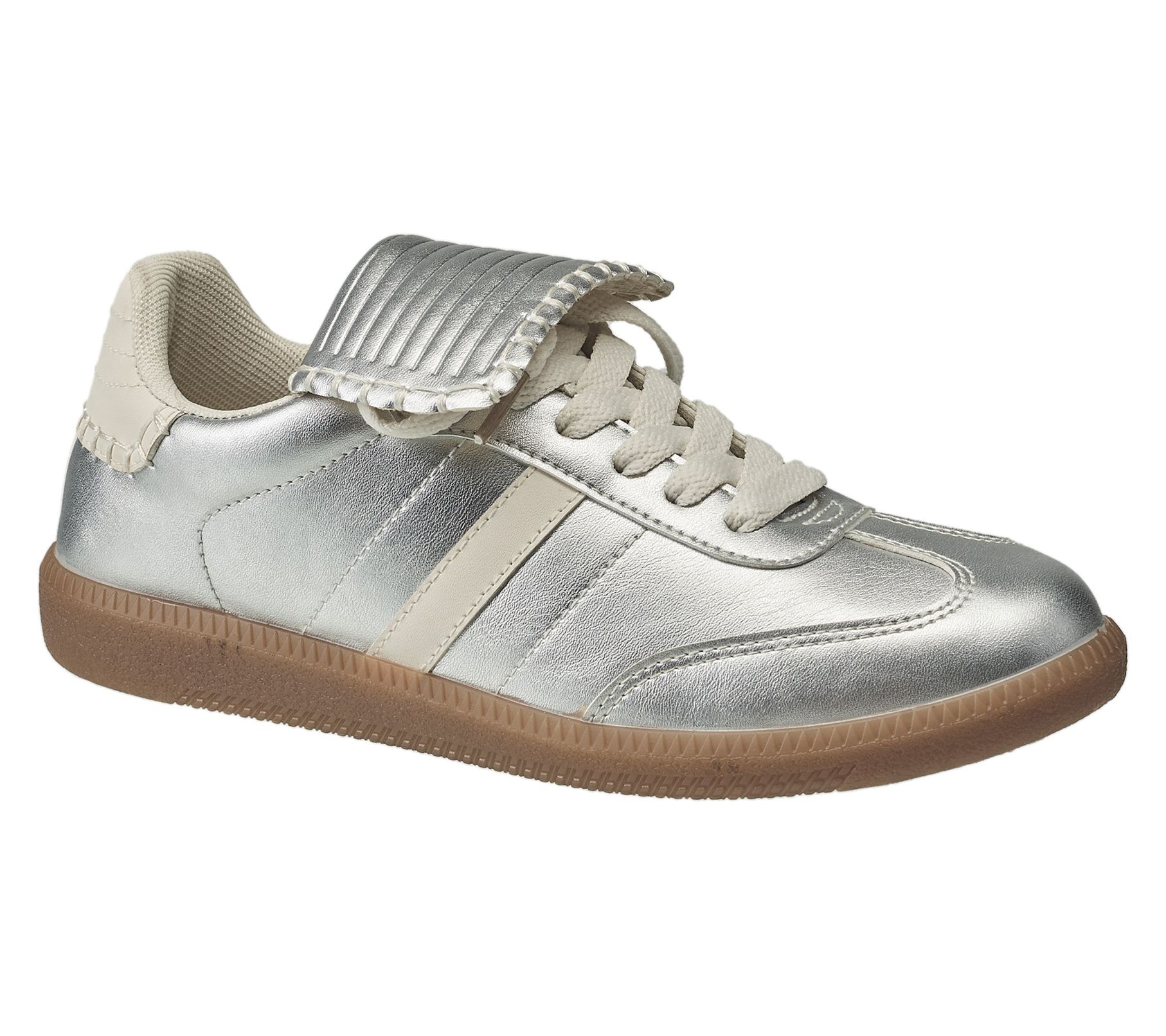 French Connection Women's Over Sized Tounge Amile Sneaker