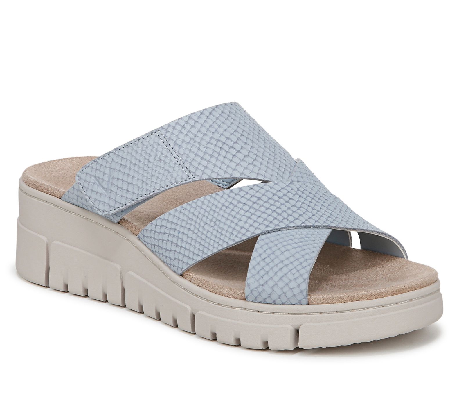 Vionic Leather Slide Sandals - Uptown Sunset