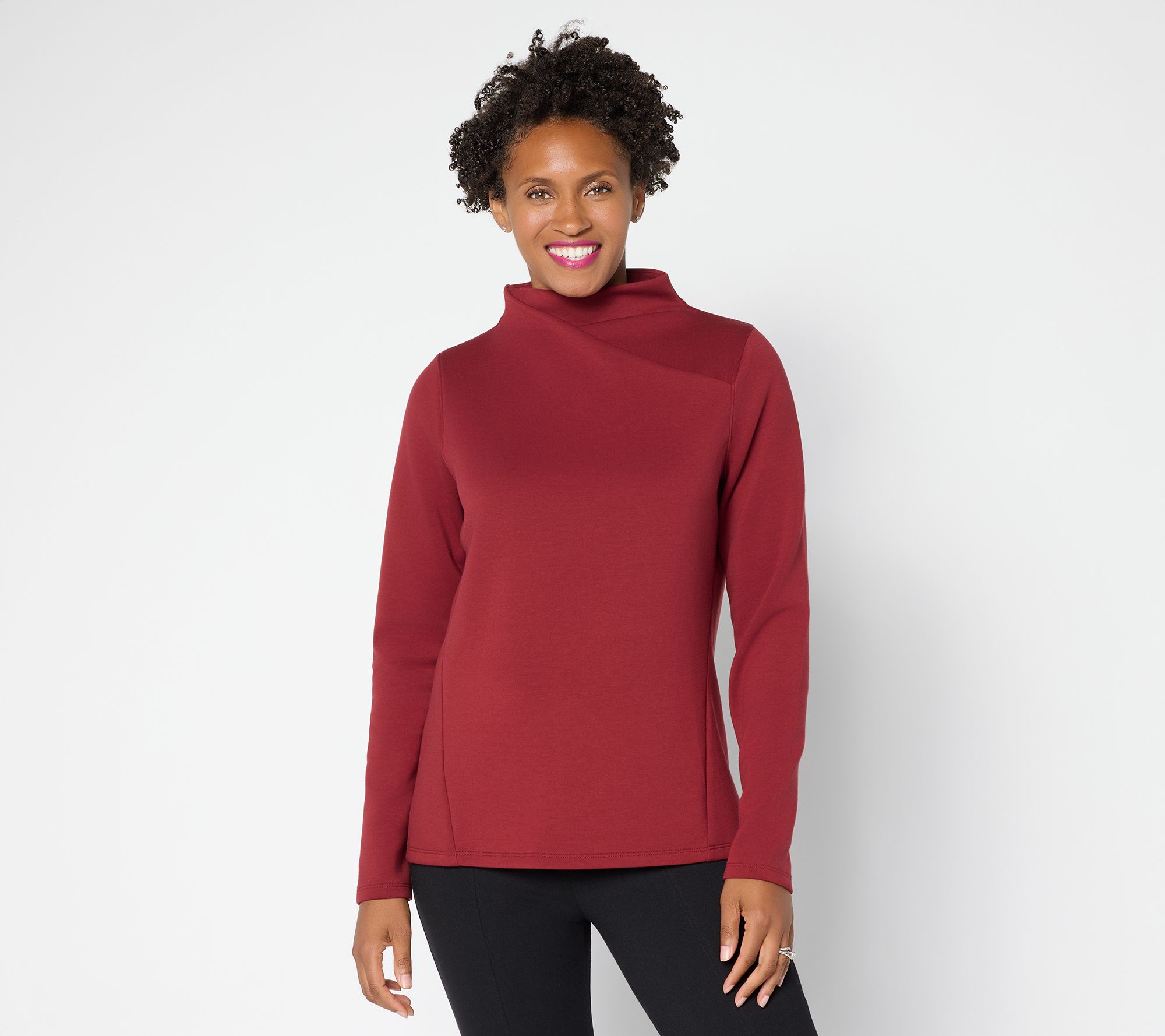 Martha Stewart Signature Comfort Stretch Crossover Top