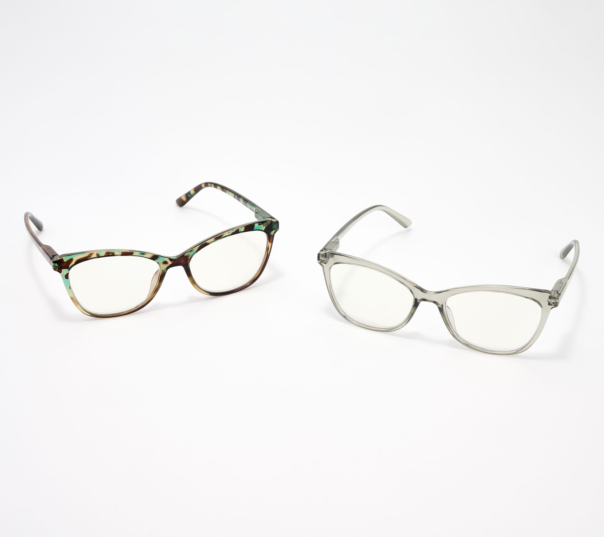 "As Is" Prive Revaux Set of 2 Blue Light Reading Glasses 0-2.5