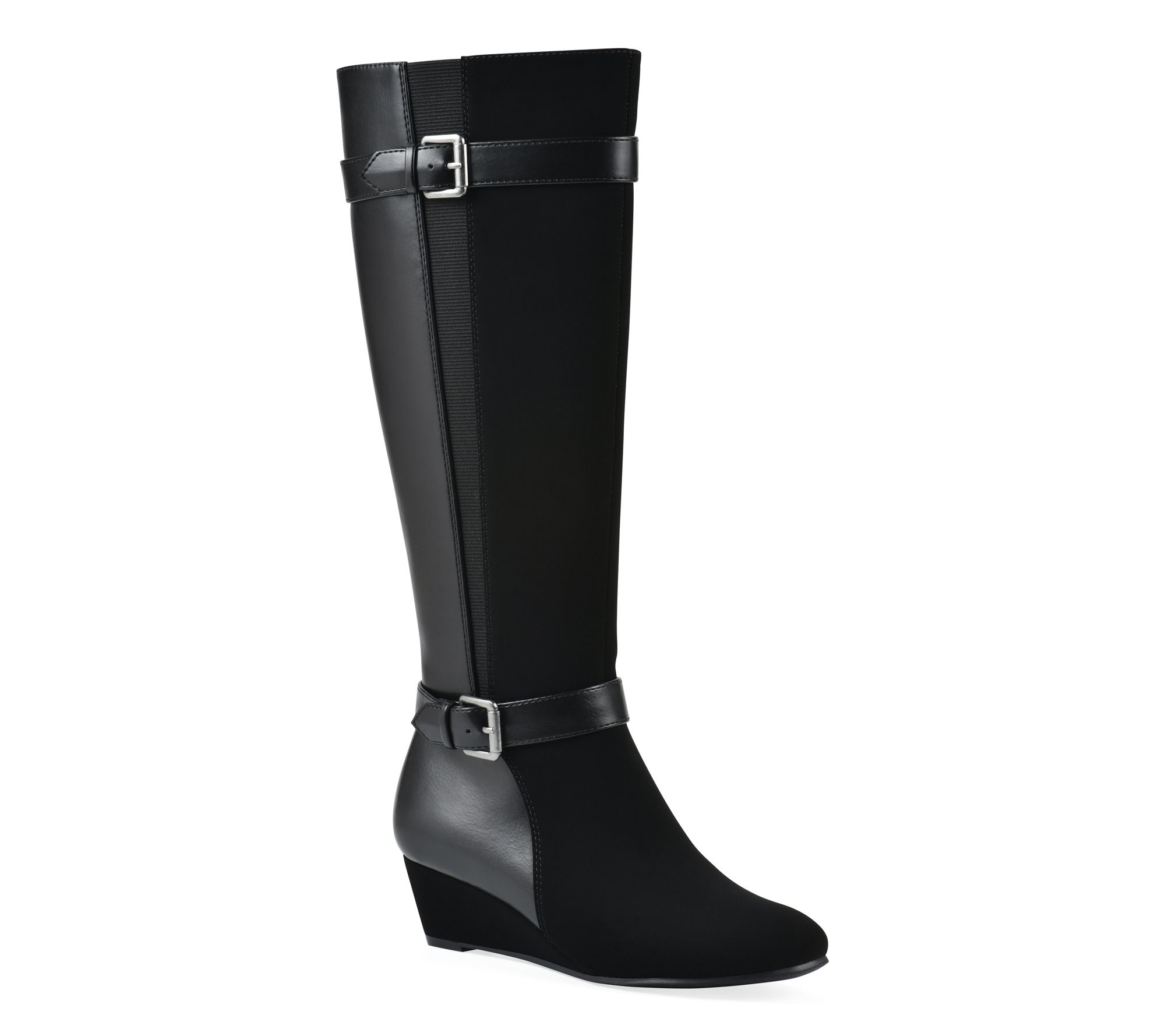 White Mountain Tall Shaft Wedge Boot - Cheers