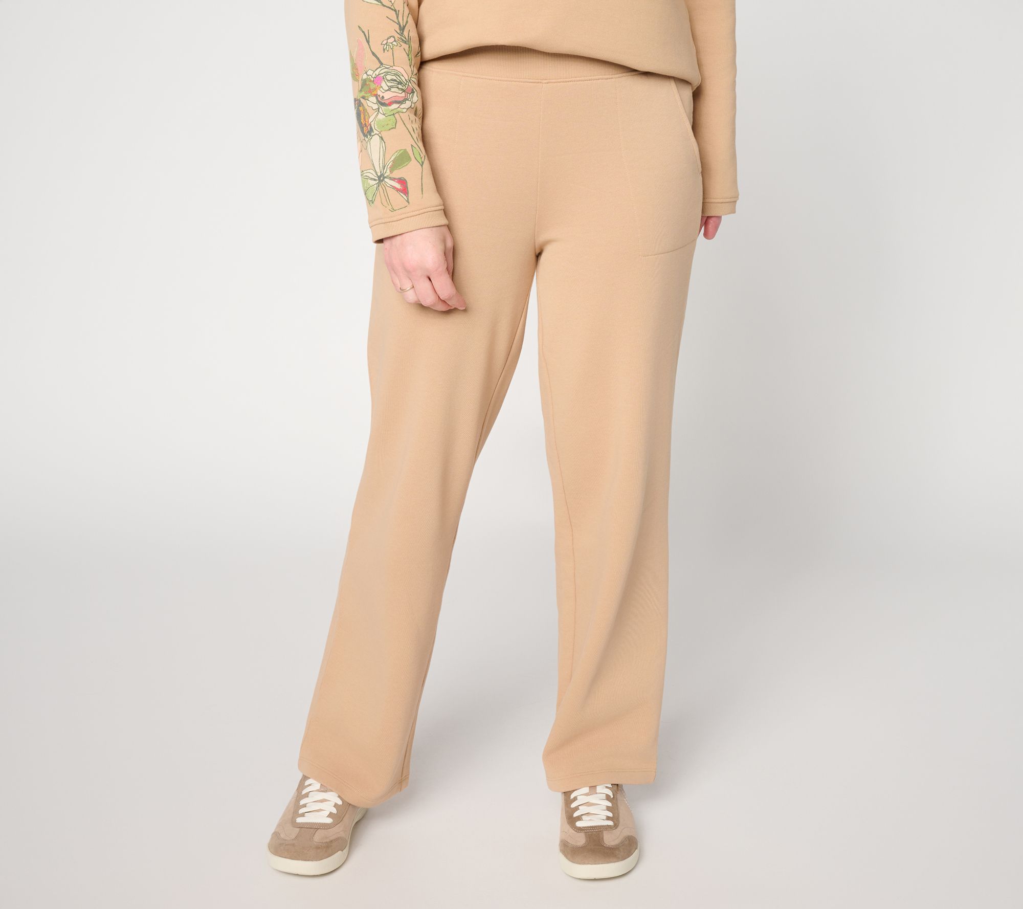  Susan Graver Regular CloudSoft Feelce Pull-On Pants