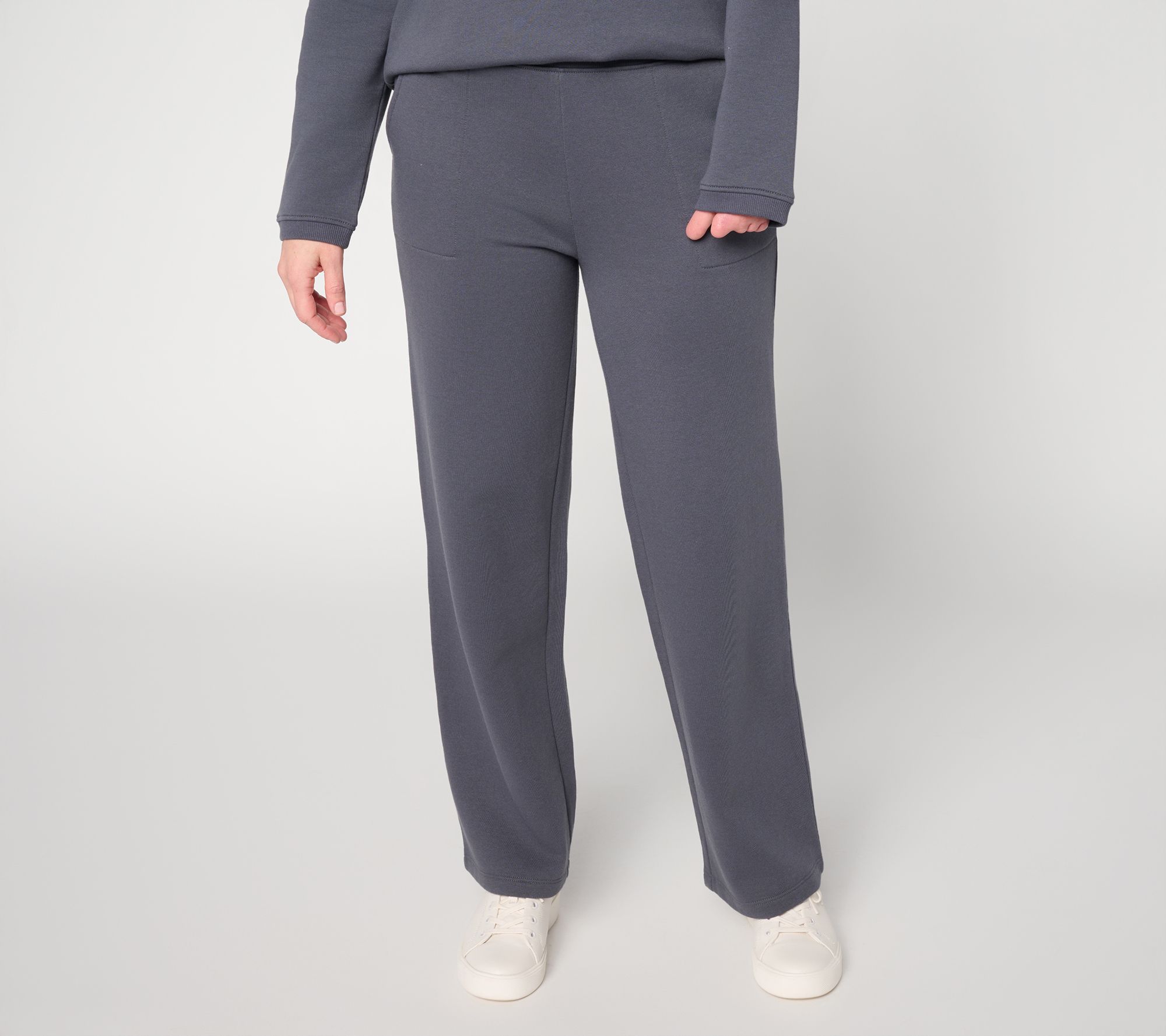 Susan Graver Regular CloudSoft Feelce Pull-On Pants