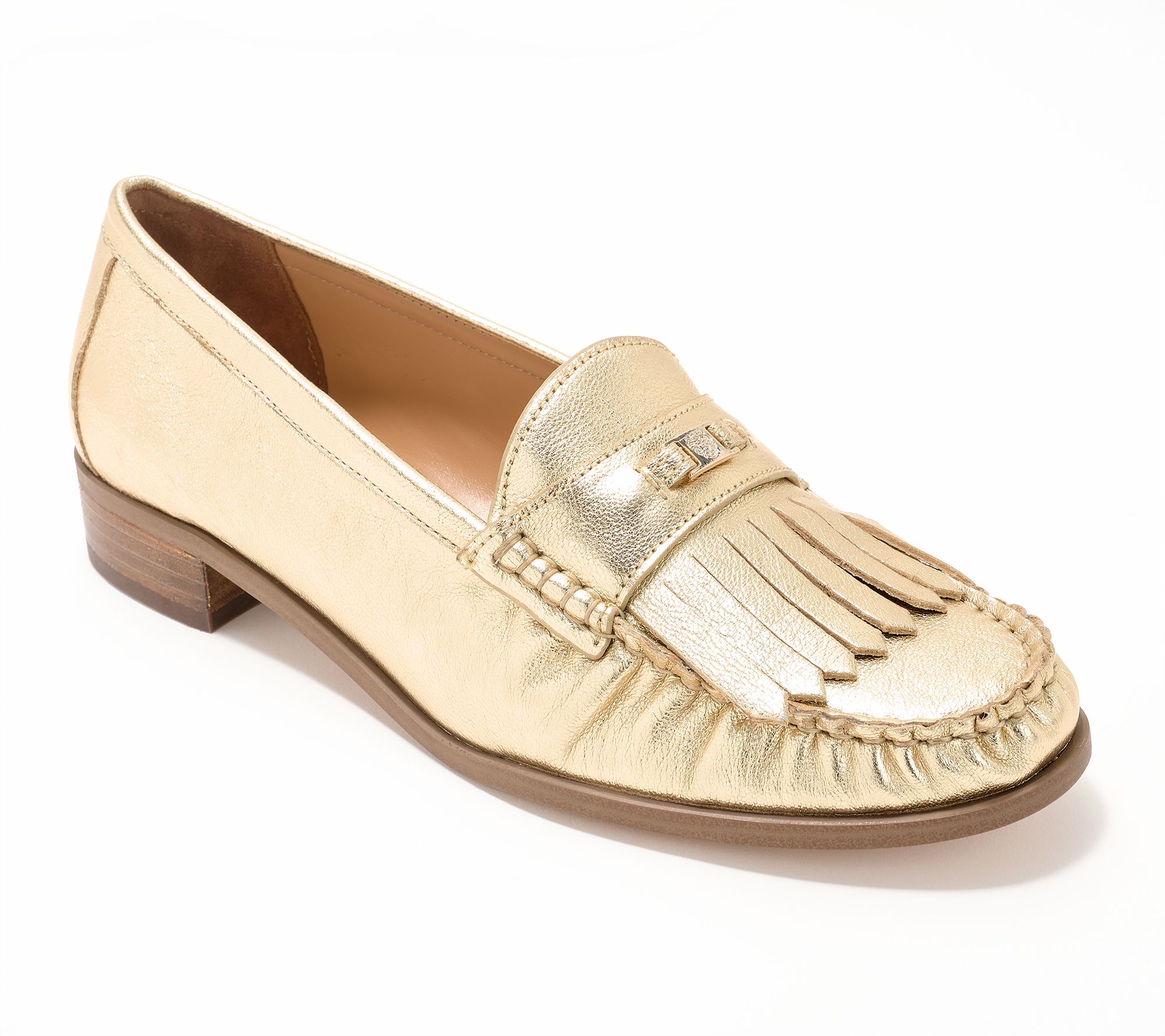 "As Is" Vince Camuto Leather Loafers- Cosette