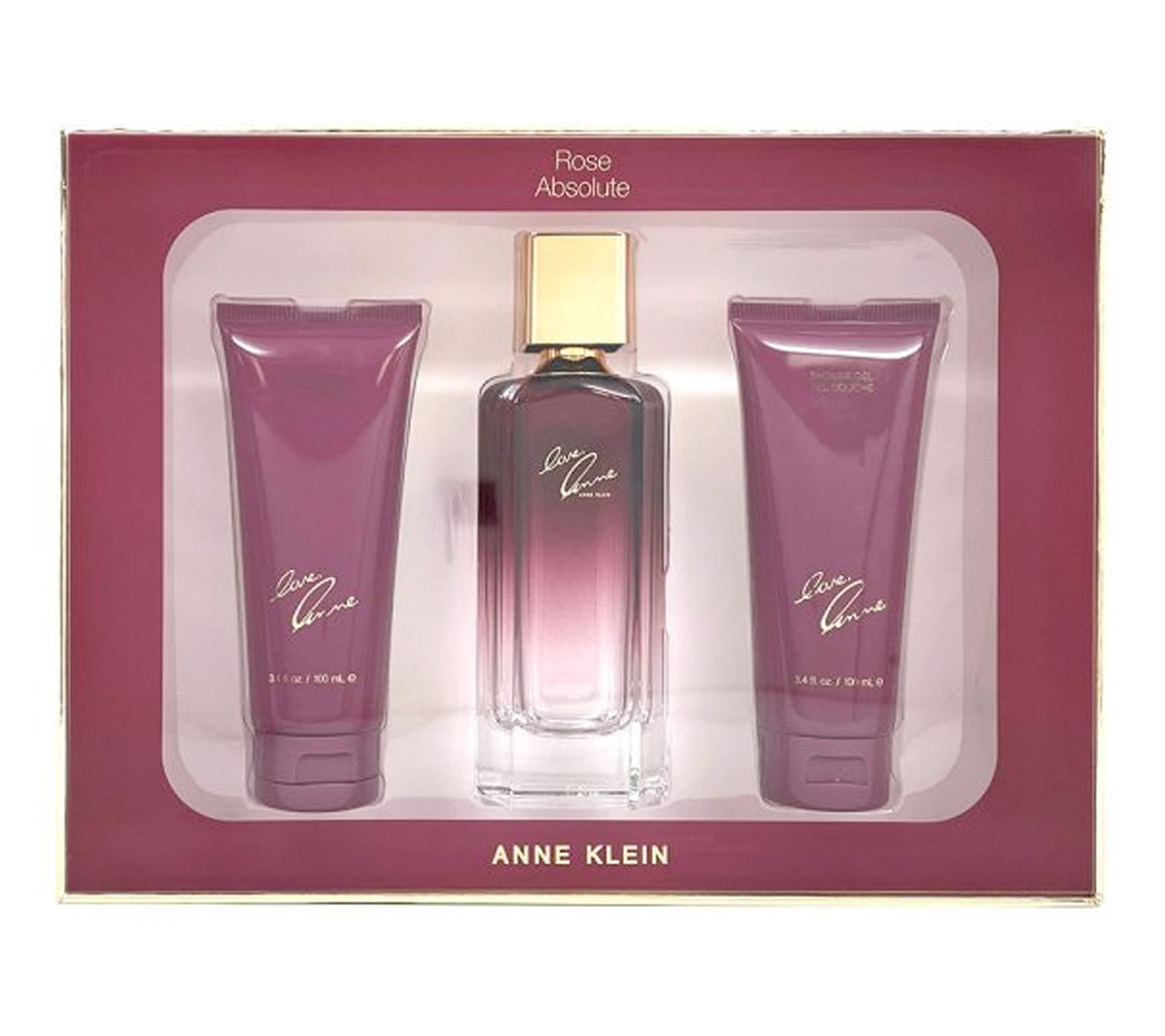 Anne Klein Rose Absolute Eau De Parfum & ShowerGel Set