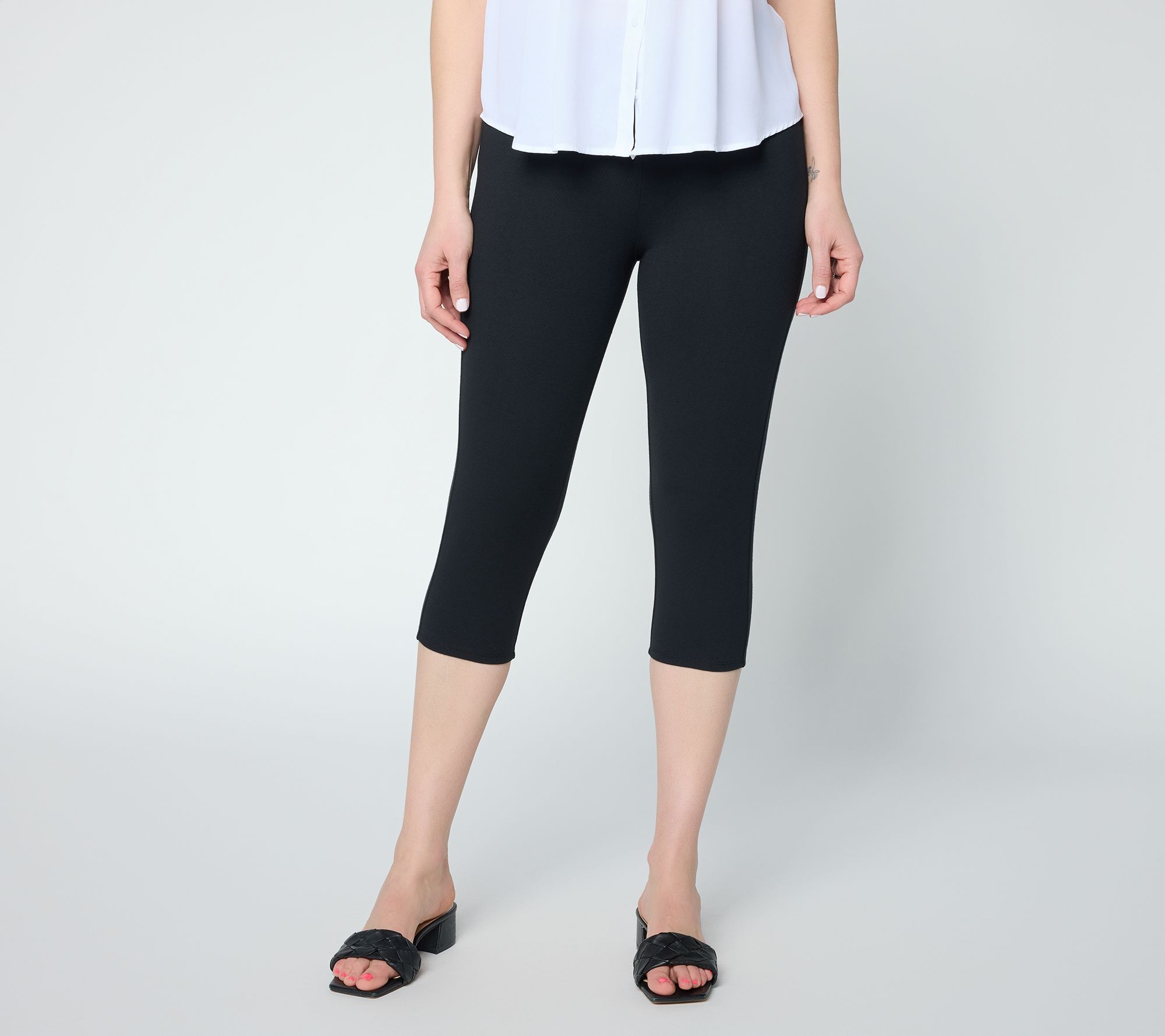 Women with Control Tall Cotton Jersey Empower Pedal Pusher