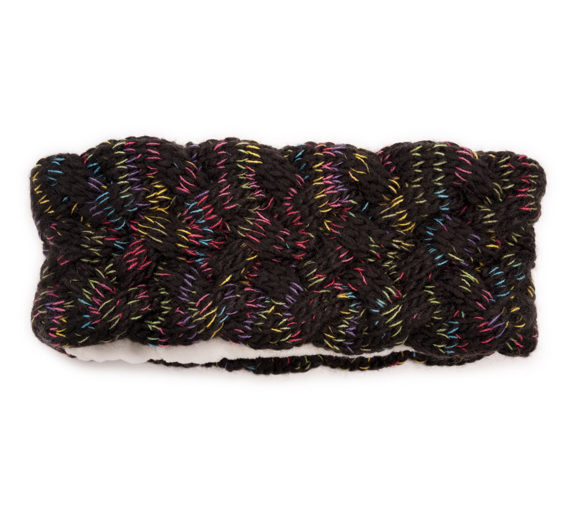 MUK LUKS Women's Braided Chunky Knit Headband