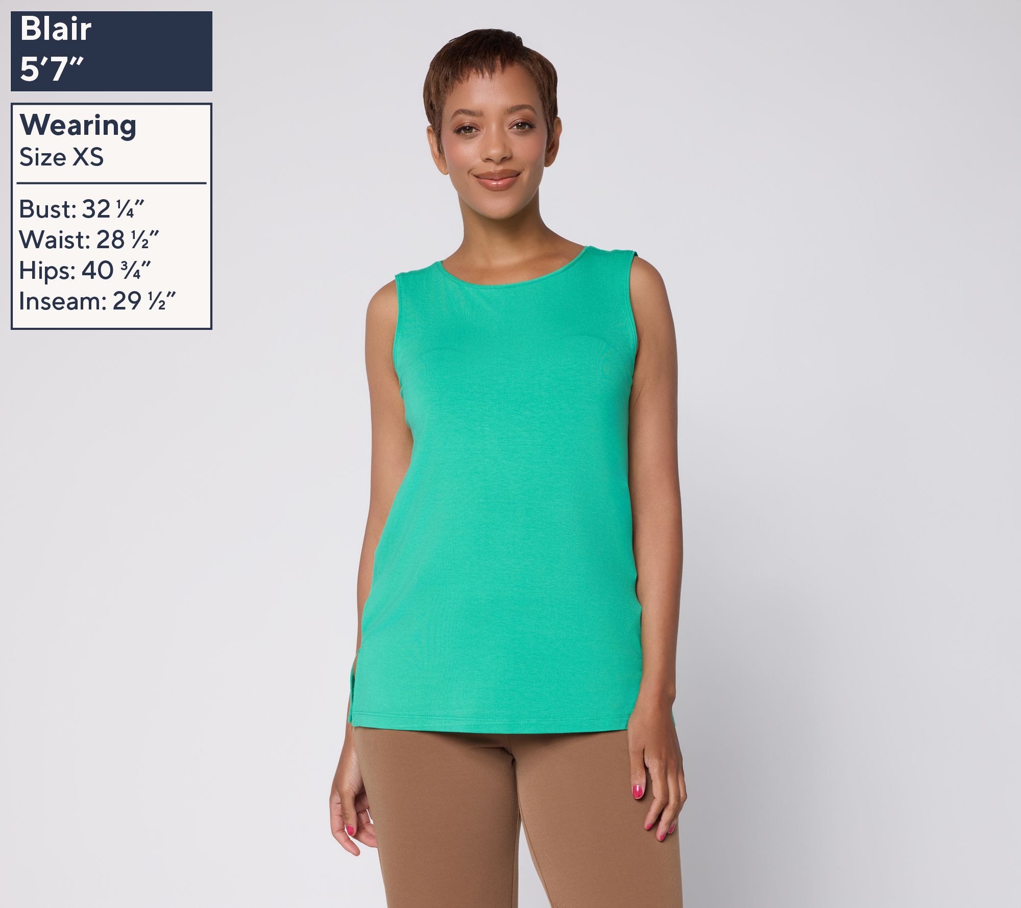 Susan Graver Essentials Rayon Allure Knit Bateau Neck Top | QVC