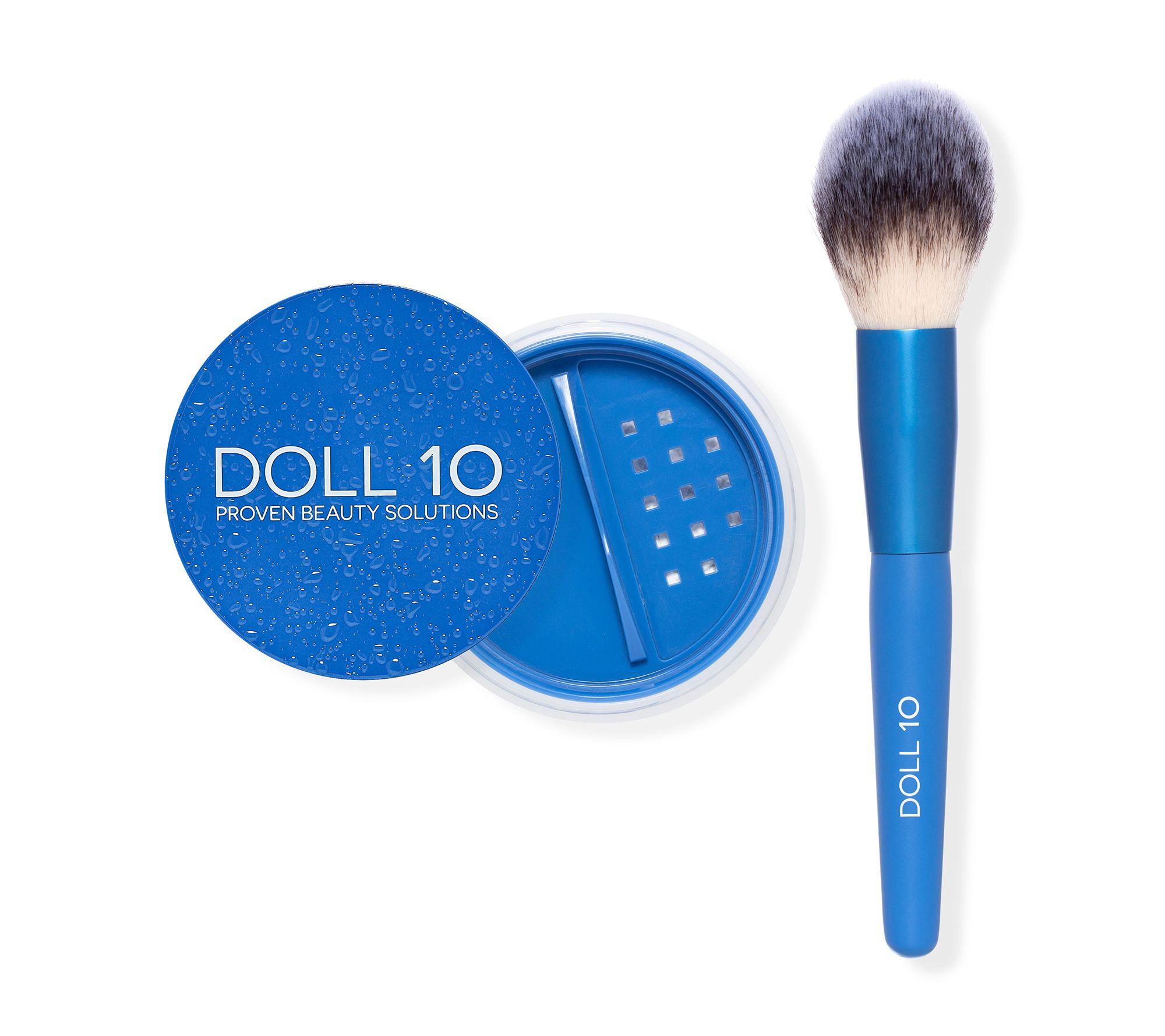 Doll 10 WaterBlur Talc-Free Setting Powder with Blur Brush