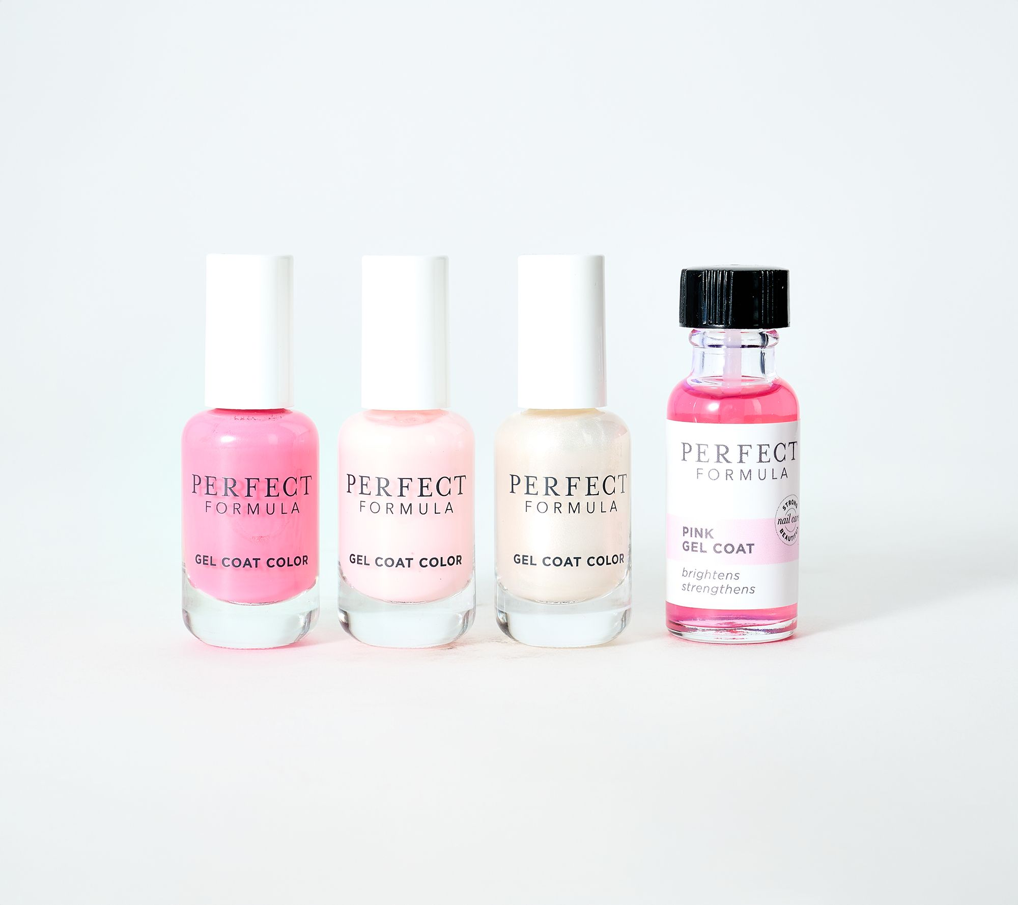 Perfect Formula Pink Gel Coat & Color 4-Piece Set