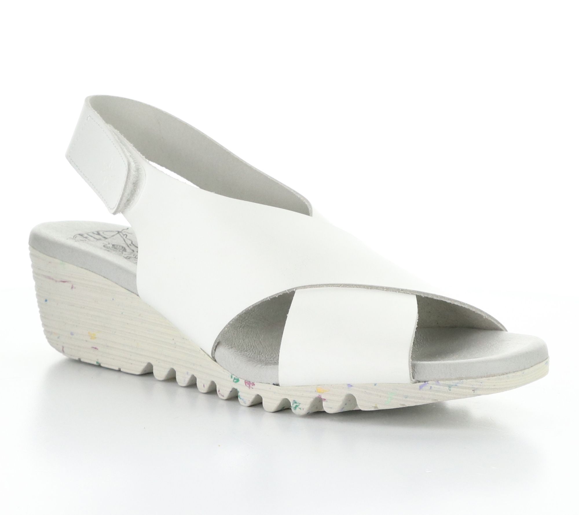 Fly London Bridle Leather Wedge Sandals - Orfy447Fly