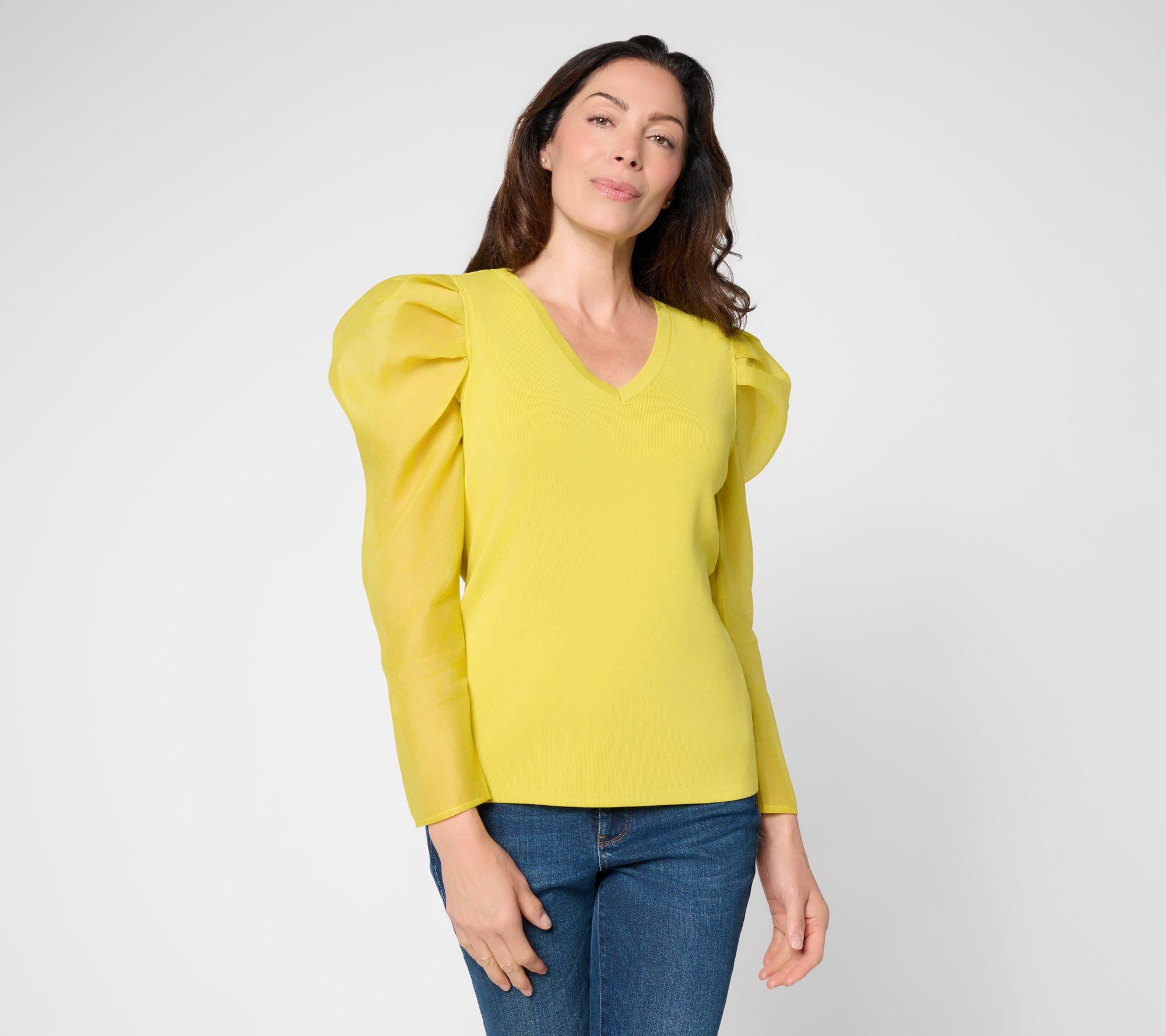 Mally Roncal Puff Sleeve Dominique Top