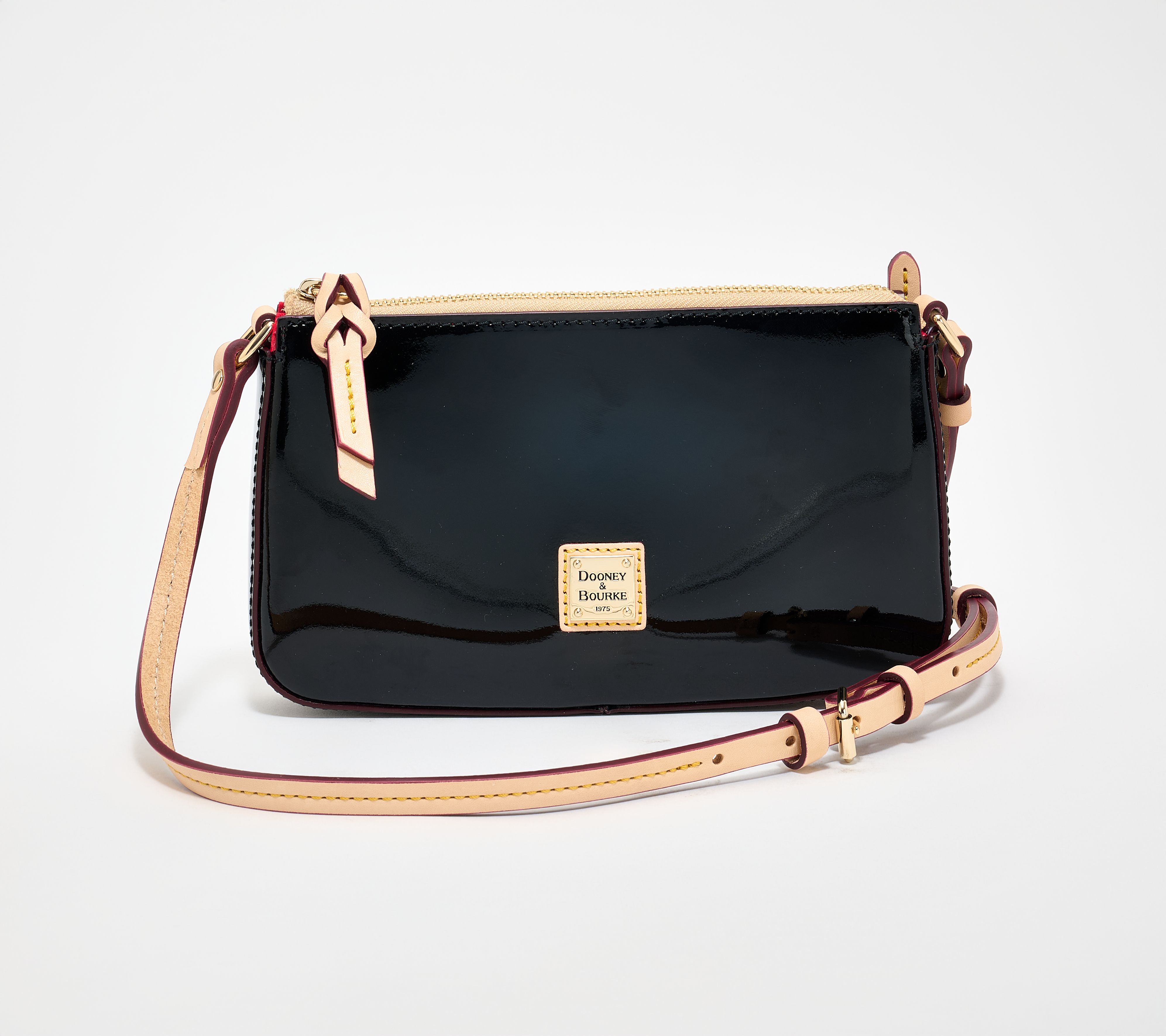 "As Is" Dooney & Bourke Slim Patent Crossbody