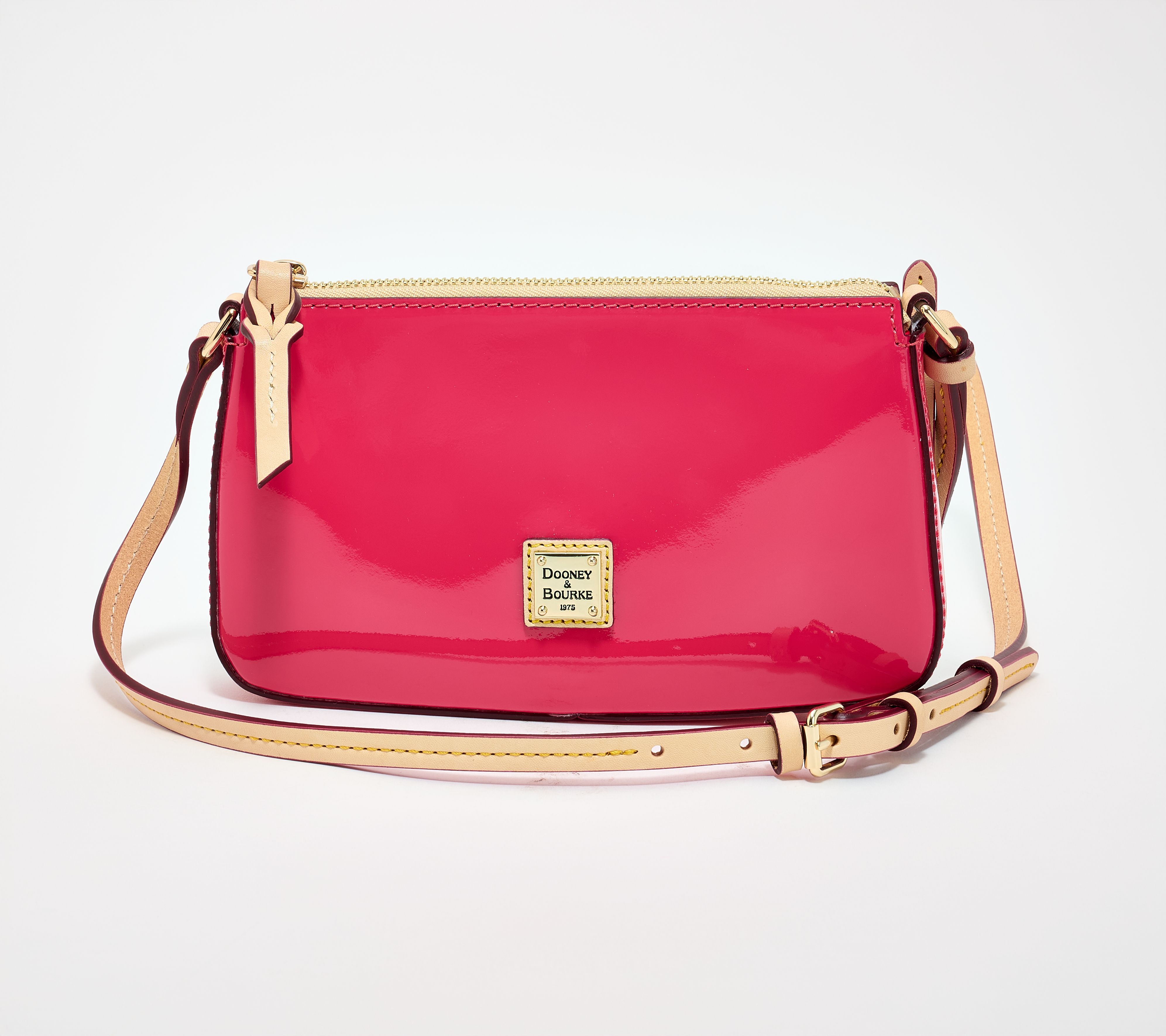 "As Is" Dooney & Bourke Slim Patent Crossbody