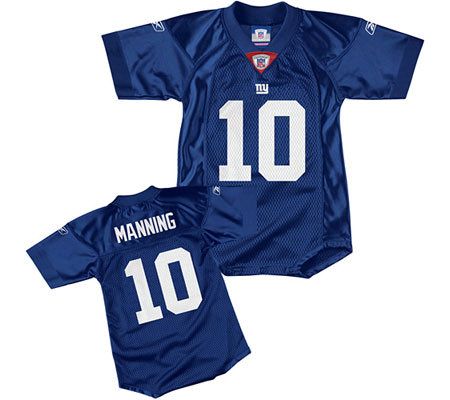 NFL N.Y. Giants E. Manning Kids Replica Jersey 