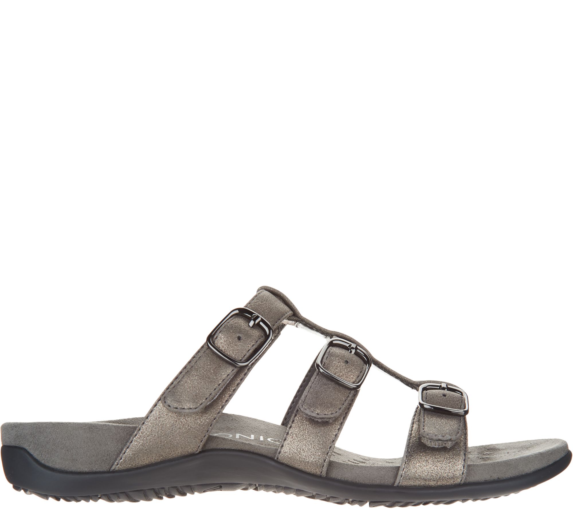 Women's Adjustable Strap Sandals - Shock Absorbing - Silverts