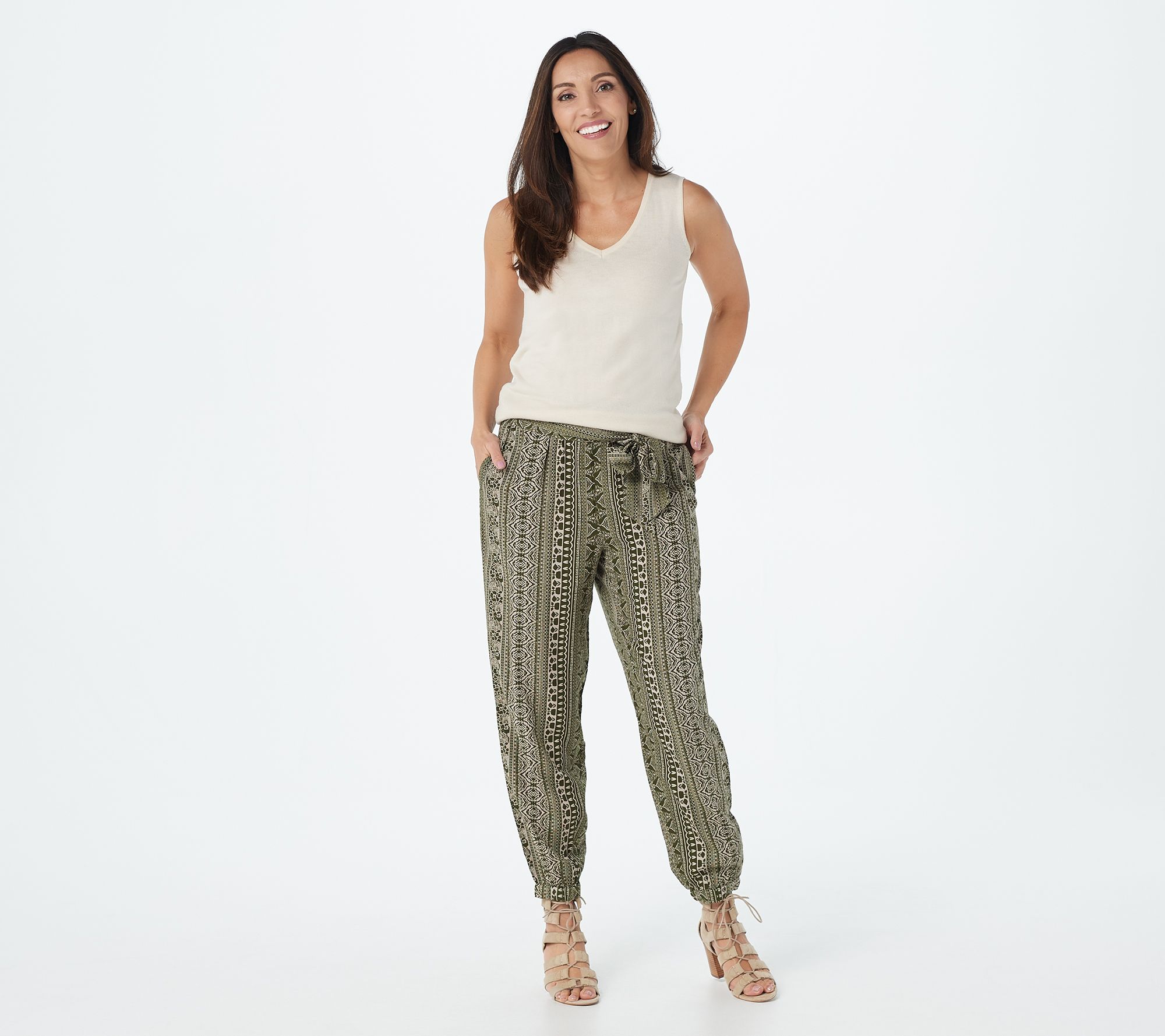 women's rayon jogger pants