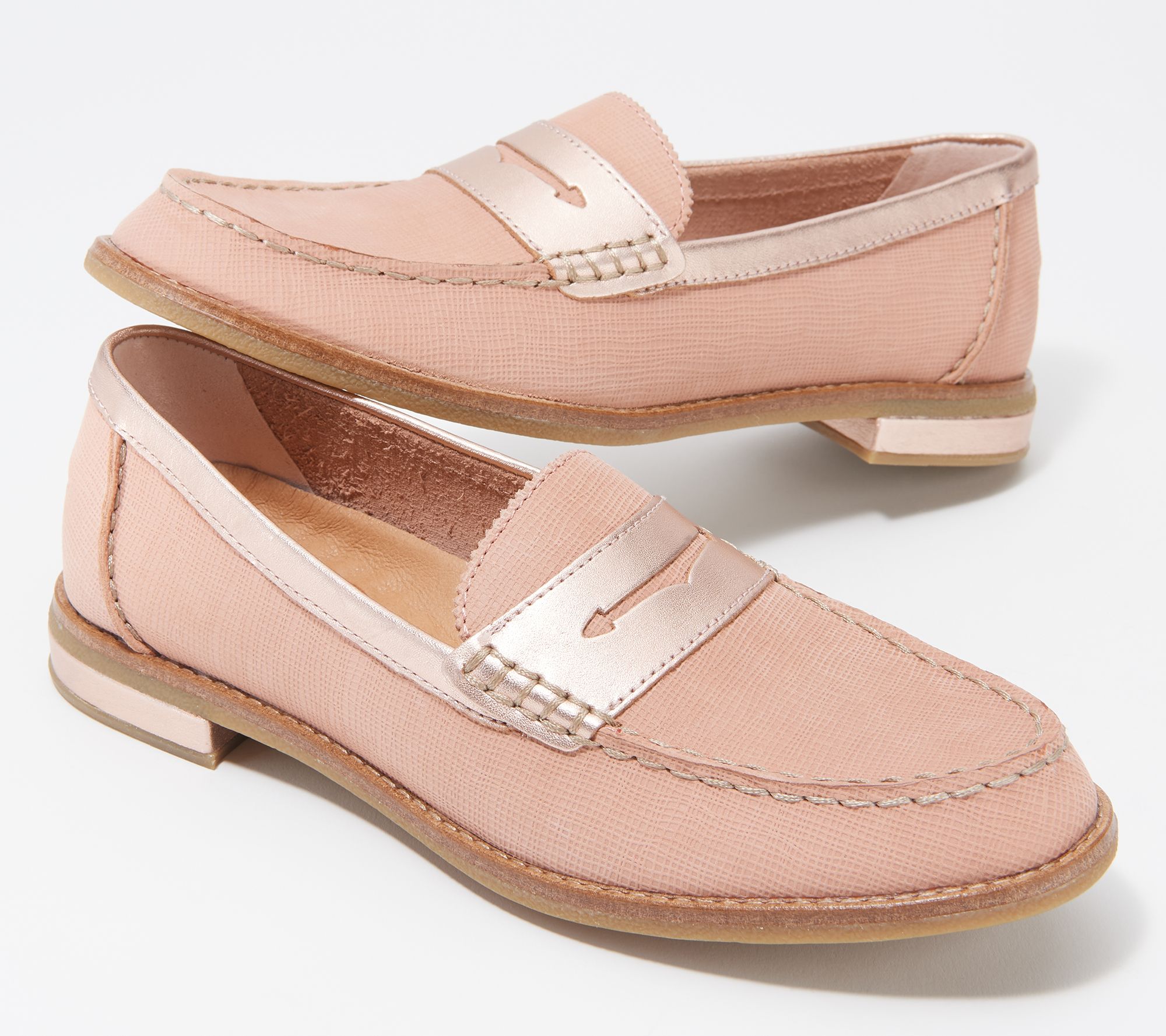 Sperry Seaport Penny Plushwave Loafers - QVC.com