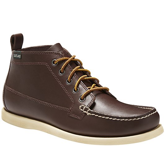 Eastland Men's Leather Ankle Boots - Seneca - QVC.com