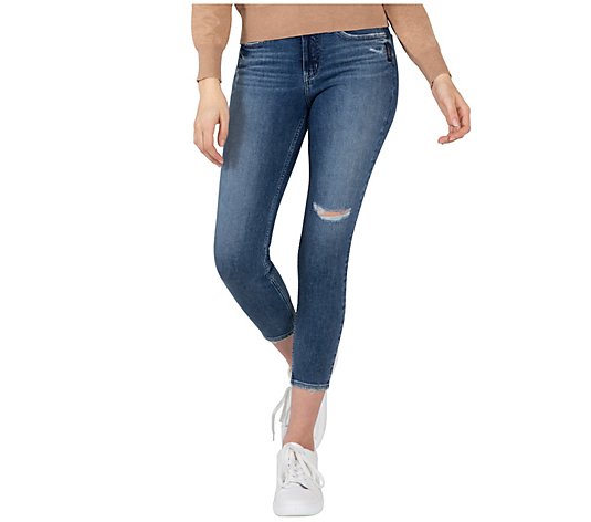 Silver Jeans Co. Most Wanted Mid Rise Skinny Leg Jeans- EPX307