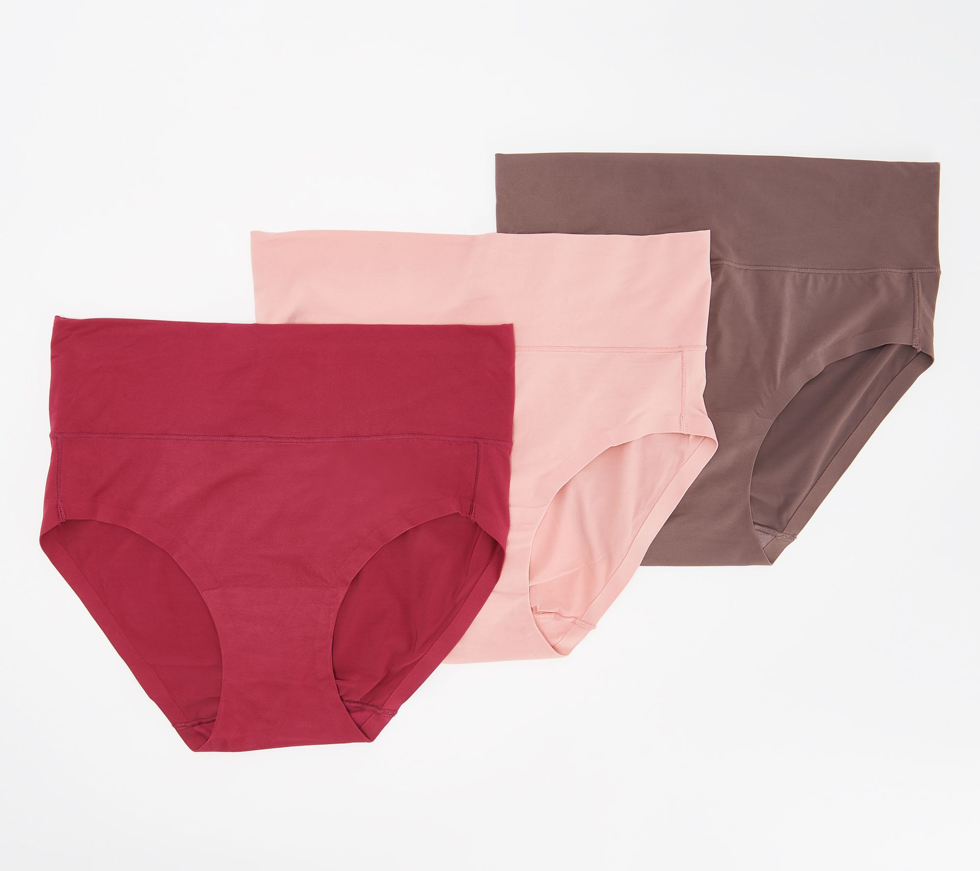All Worthy Set of 3 Cotton Brief Panties 