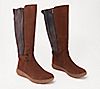 Clarks Collection Suede Tall Shaft Boots - Caroline Style