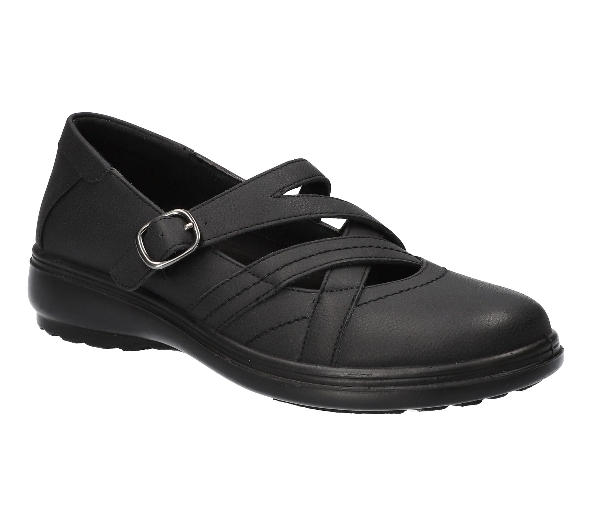 Easy Street Asymmetrical Mary Janes - Wise