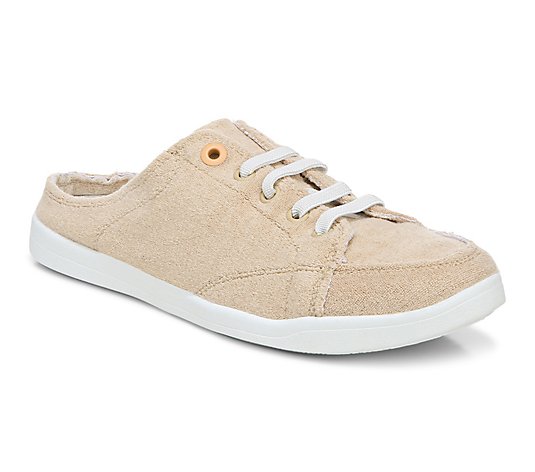 Vionic Beach Washable Canvas or Terry Sneaker Mules - Breeze