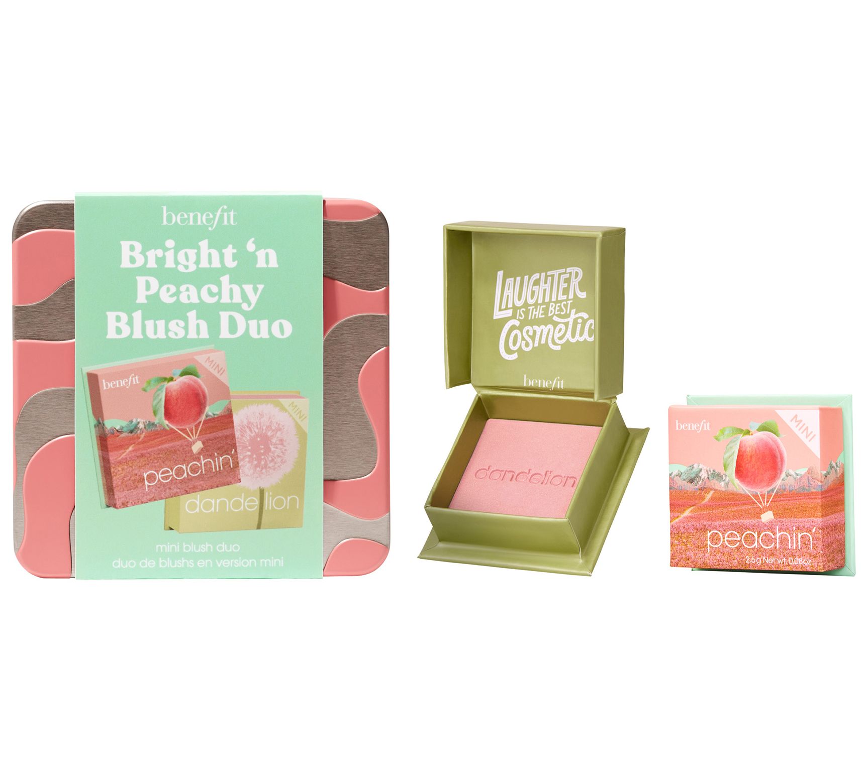 Benefit Cosmetics MINI Size Baby Pink Dandelion Blush (0.08 oz)