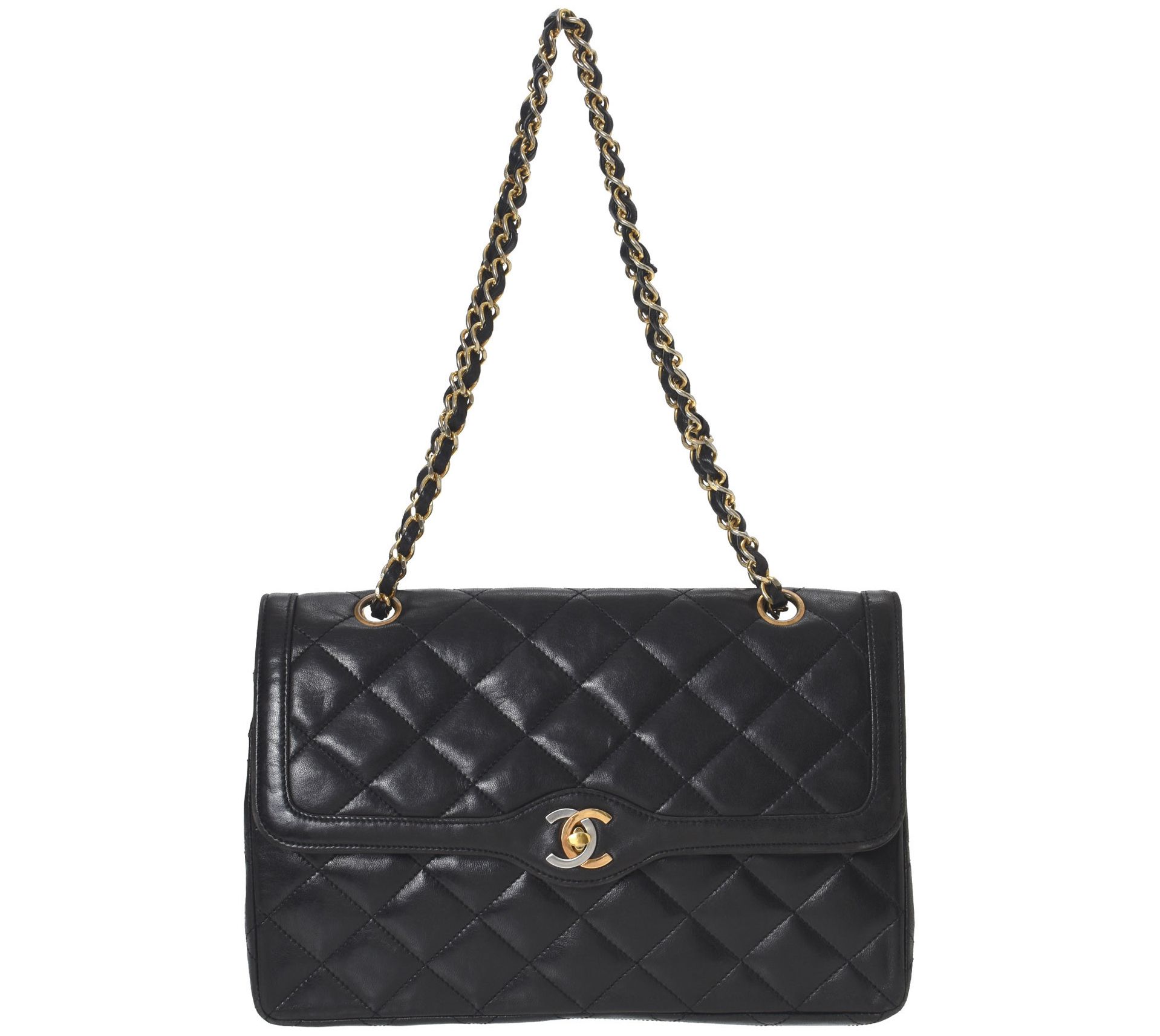 Pre-Owned Chanel Paris Limited Edition Double F lap Bag