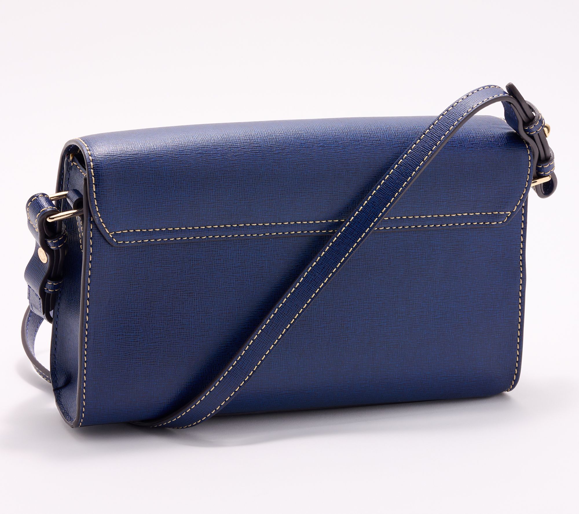 Dooney & Bourke Saffiano Leather Casey Clutch - QVC.com