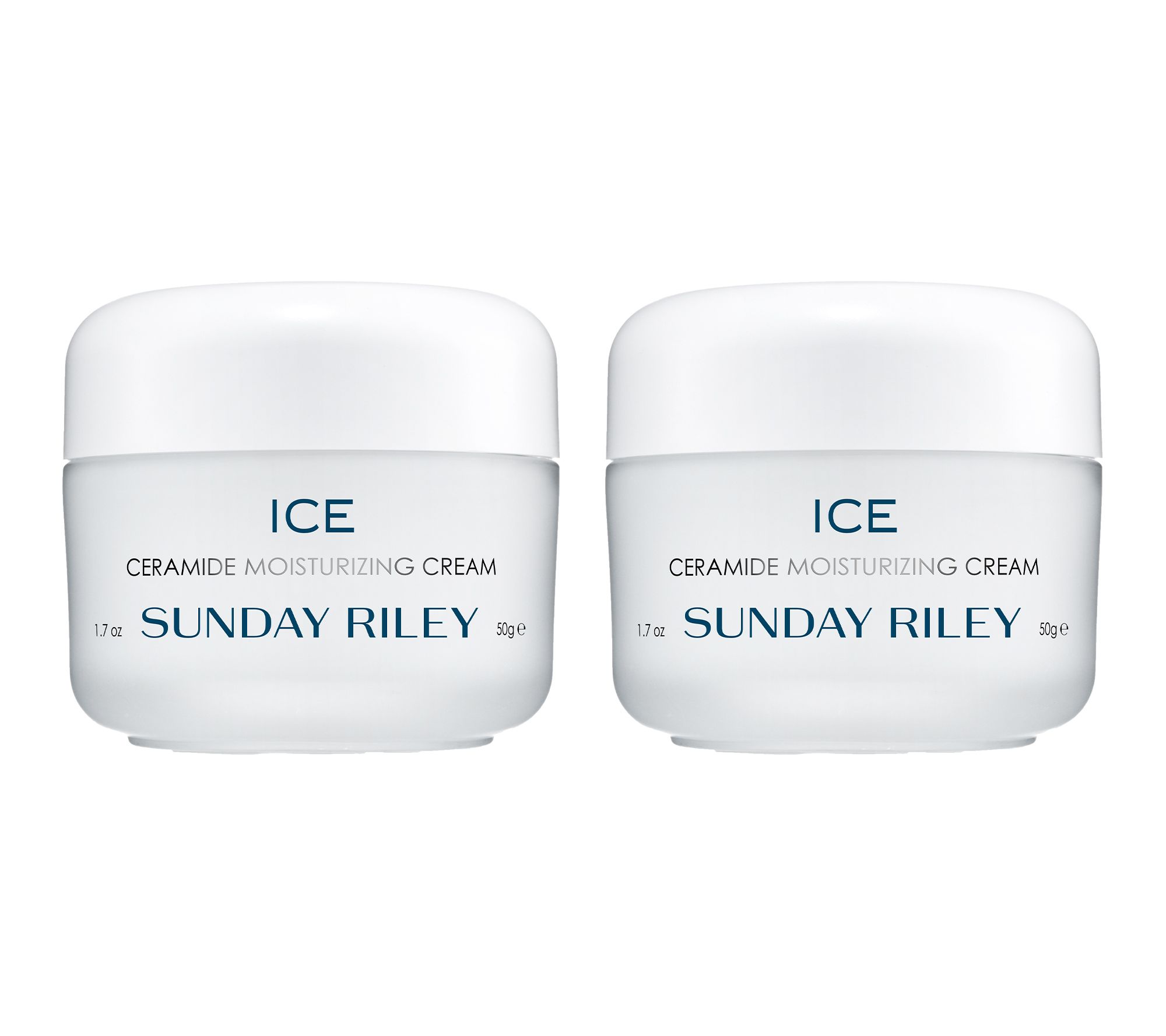 Sunday Riley ICE Ceramide Moisturizing Cream 1.7-oz Duo