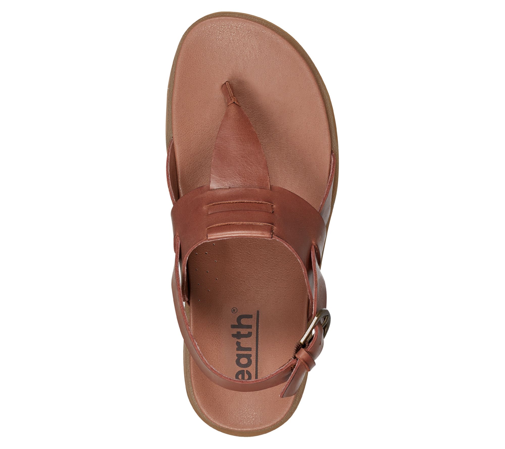 Earth leather hot sale sandals