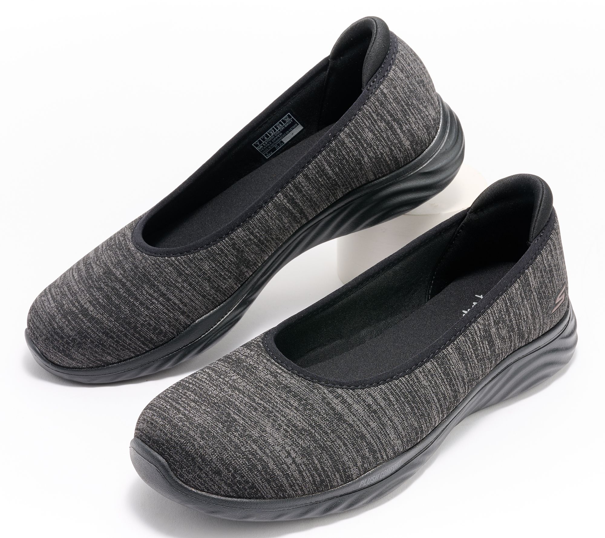 Qvc skechers flats best sale