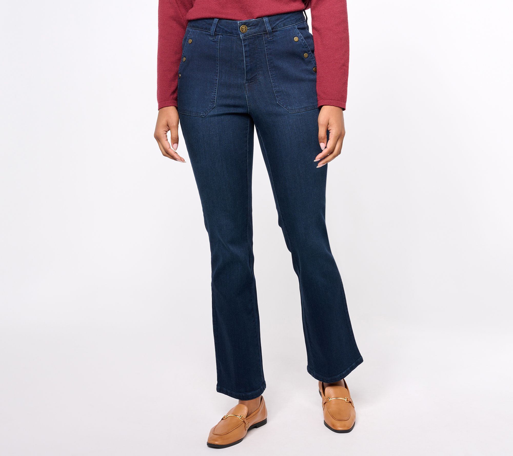 "As Is" Belle by Kim Gravel Tall TripleLuxe Denim Jean
