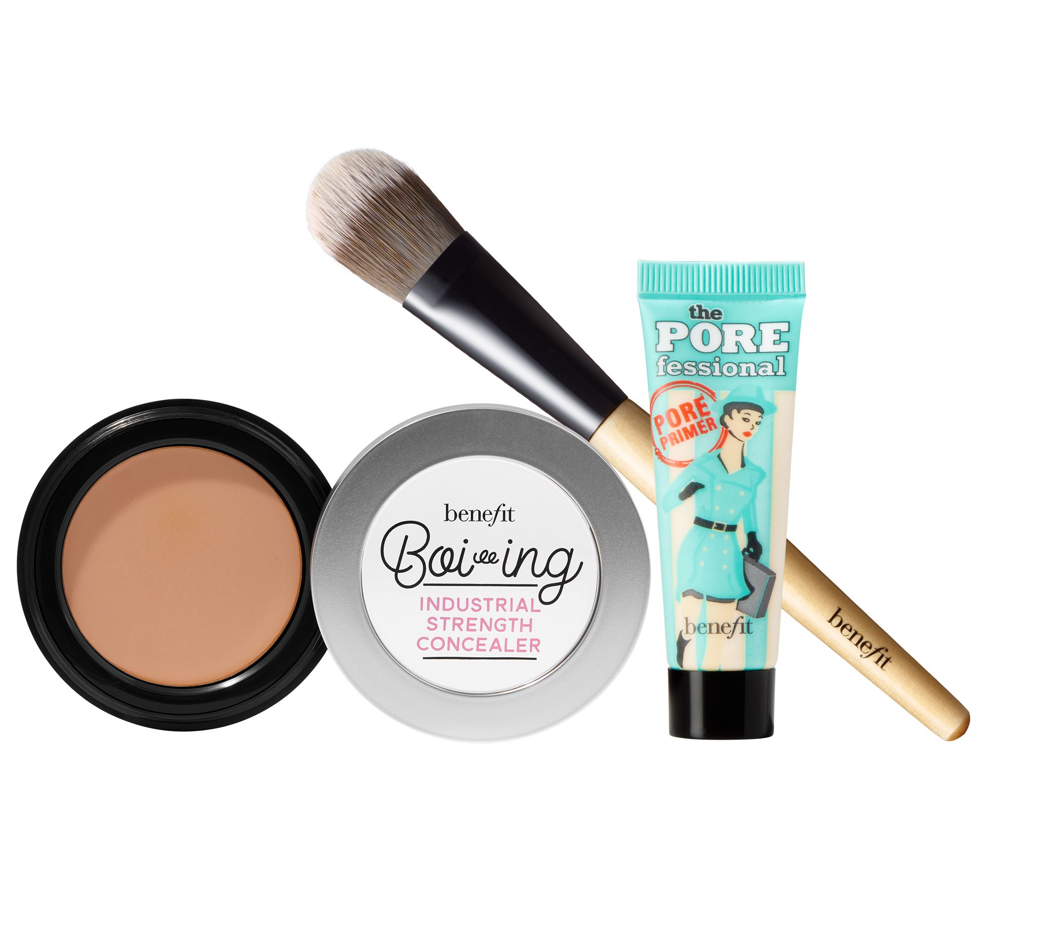 Benefit Boi-ing Industrial, Brush and Porefessional Mini Set