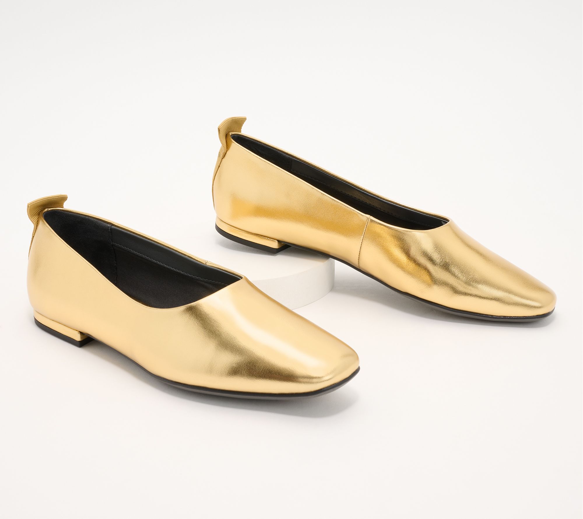 Yellow store gold flats