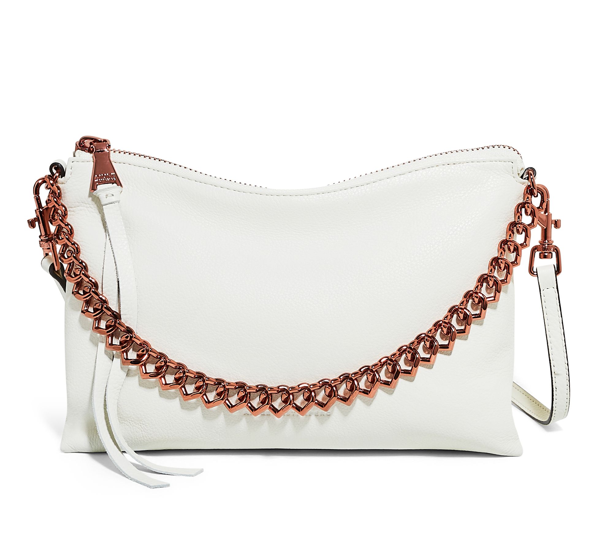 Aimee Kestenberg Heart Chain Leather Crossbody
