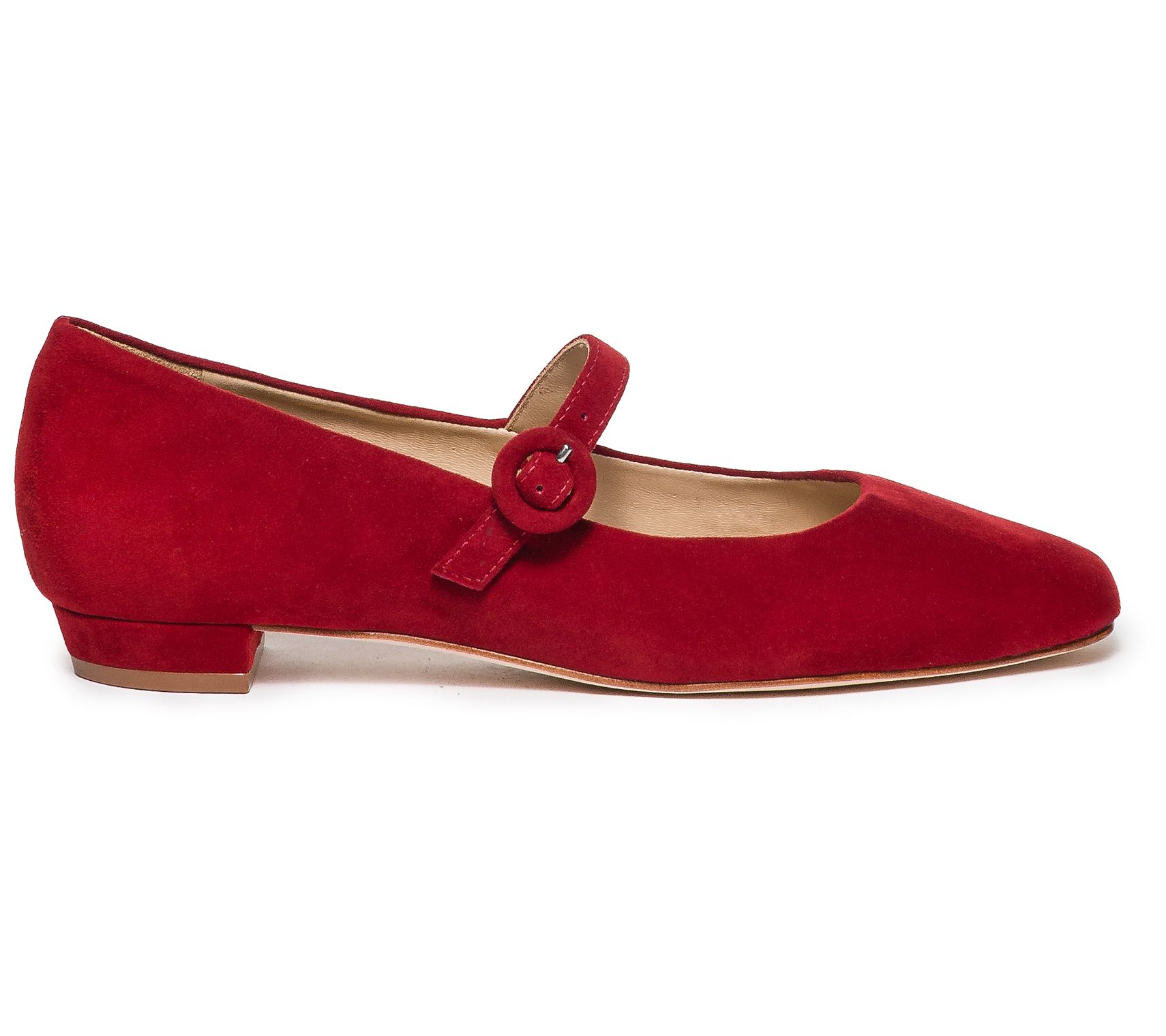 Bernardo Leather/Suede Mary Jane Flat- Gabriela - QVC.com